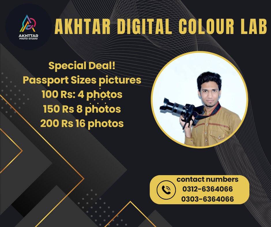 At Akhtar Photo Studio, we... - Akhtar Digital Color Lab | Facebook