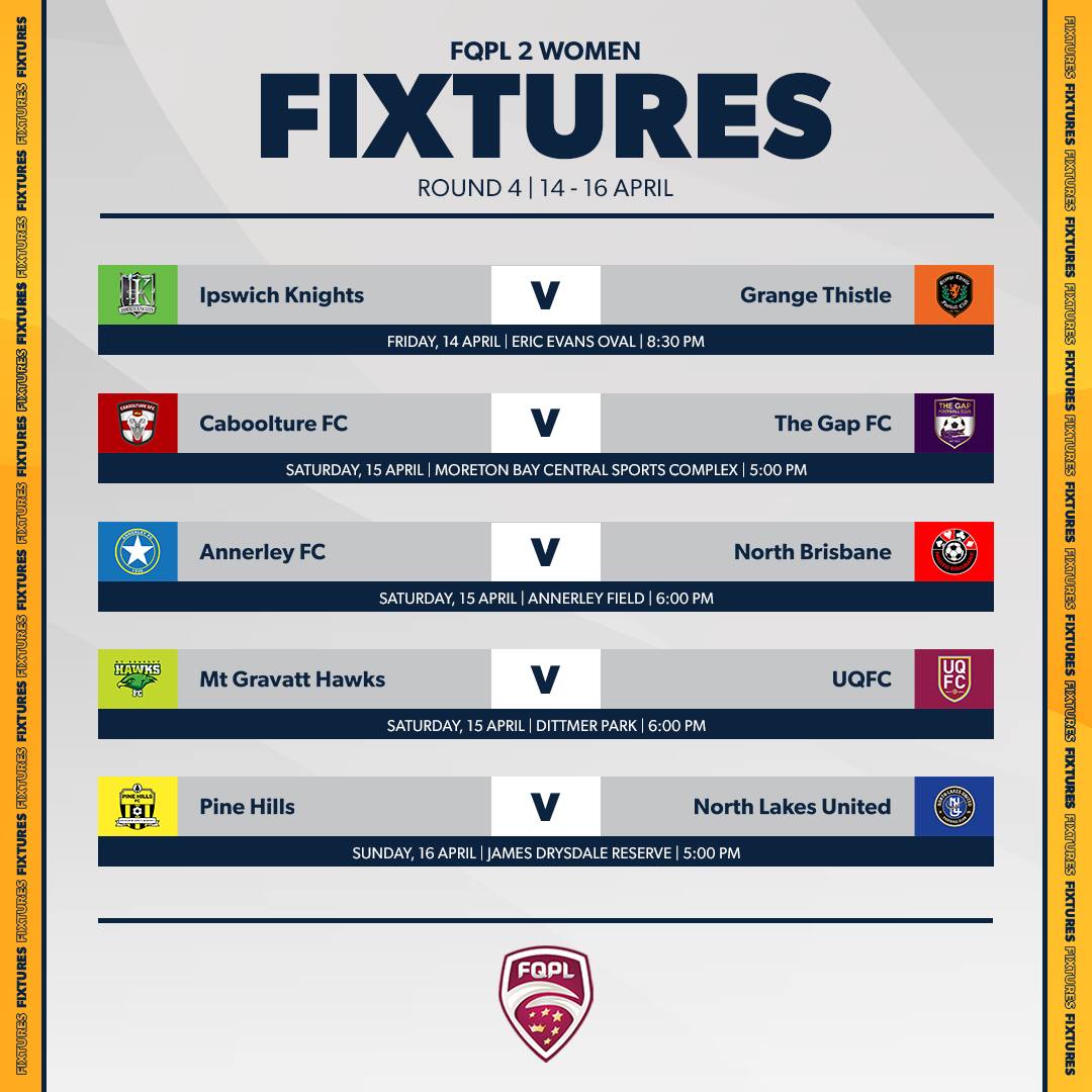Our #FQPL 2 Women are the only... - Football Queensland