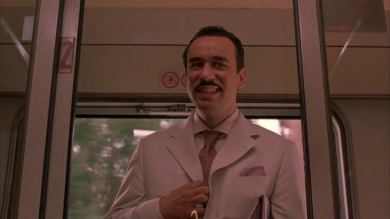 International - Vince looks like the creepy train guy from Eurotrip ...