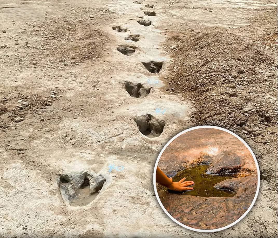 Along the Paluxy River in Texas, a controversial footprint known