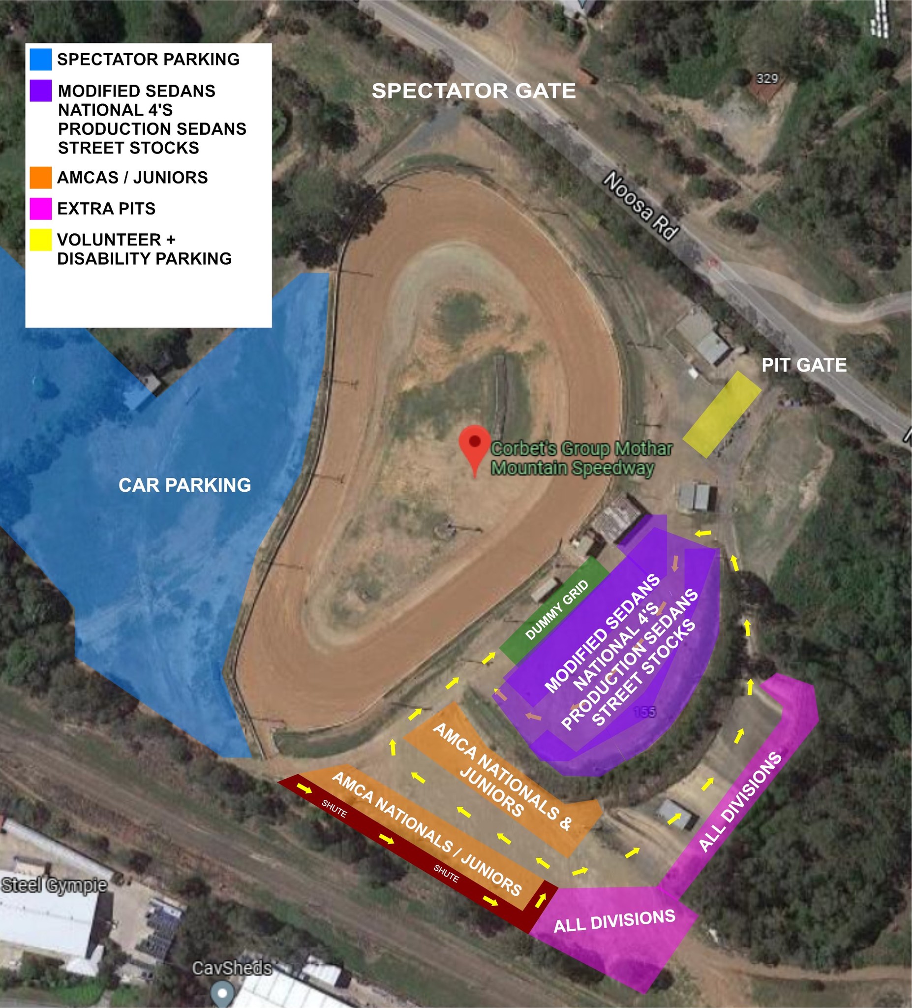 Gympie Speedway | Mothar Mountain QLD