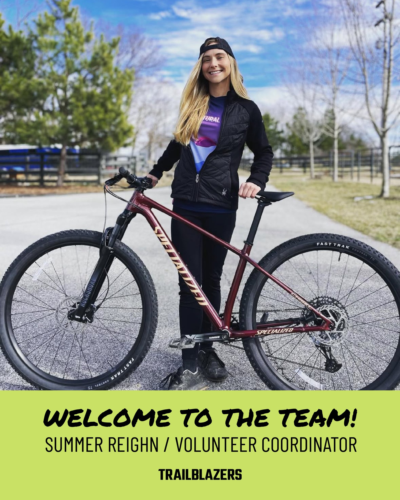 We - We're excited to welcome Summer Reighn (@summerreighn) to our team ...