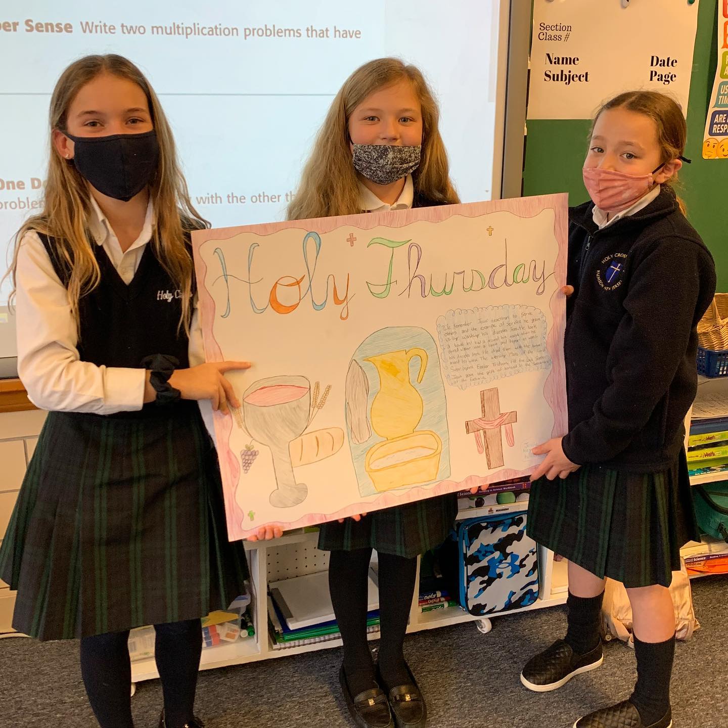 Our 4th grade class celebrated... - Holy Cross Academy Rumson