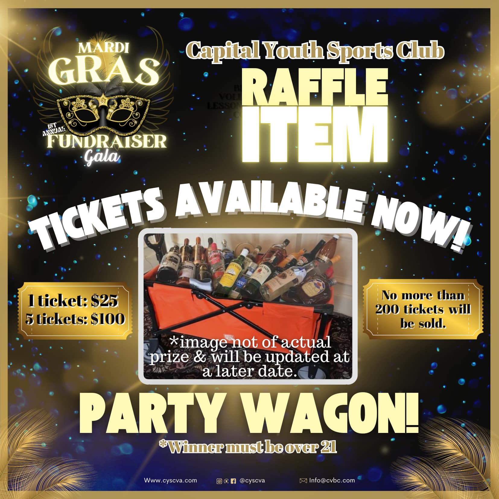Capital - ‼️WE STILL HAVE SOME TICKETS for one of our CVBC Mardi Gras ...