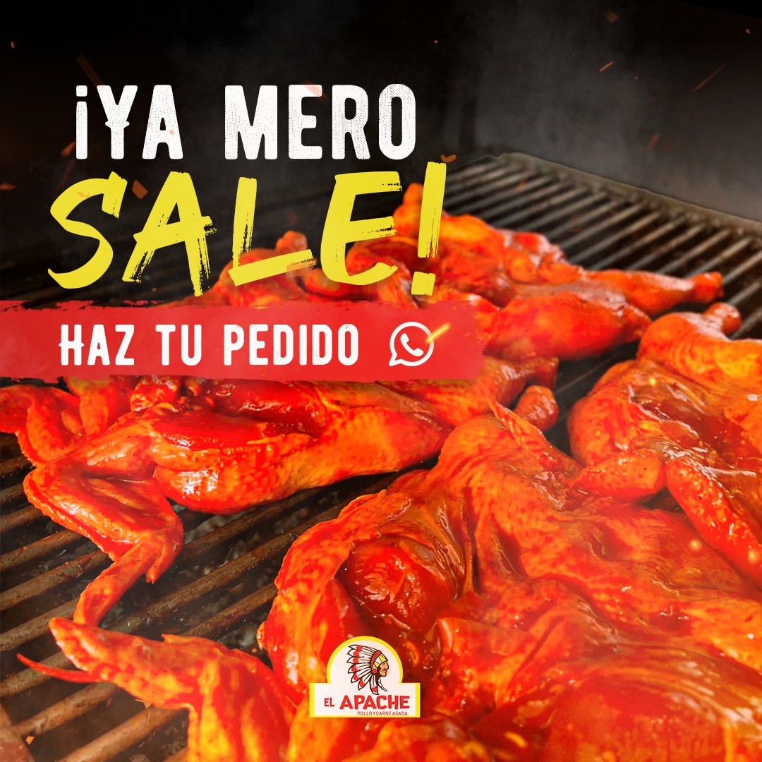 Pollos - Ya va a salir el autentico sabor del pollo asado, ven a ...