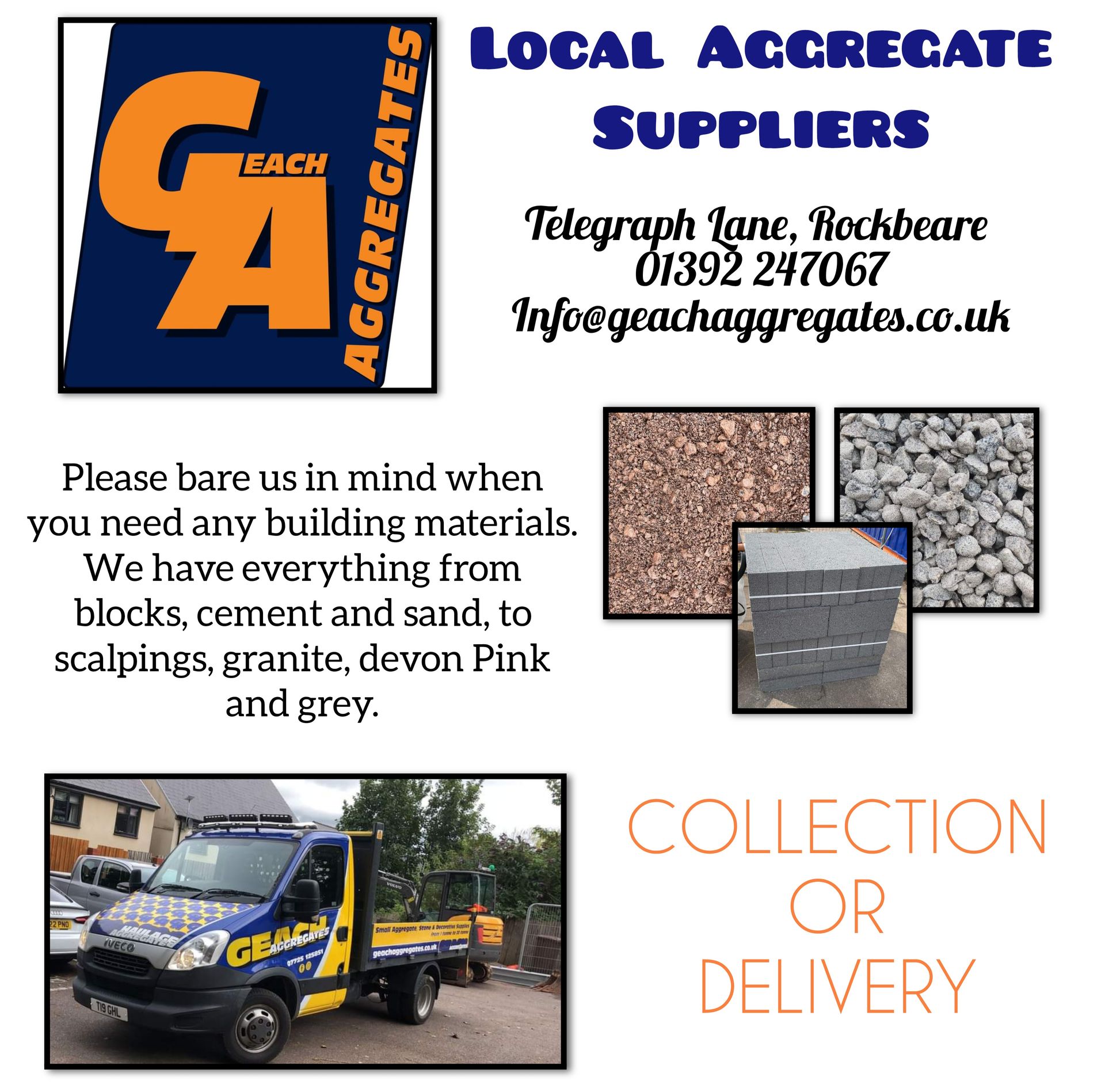 Geach Aggregates Limited | Rockbeare