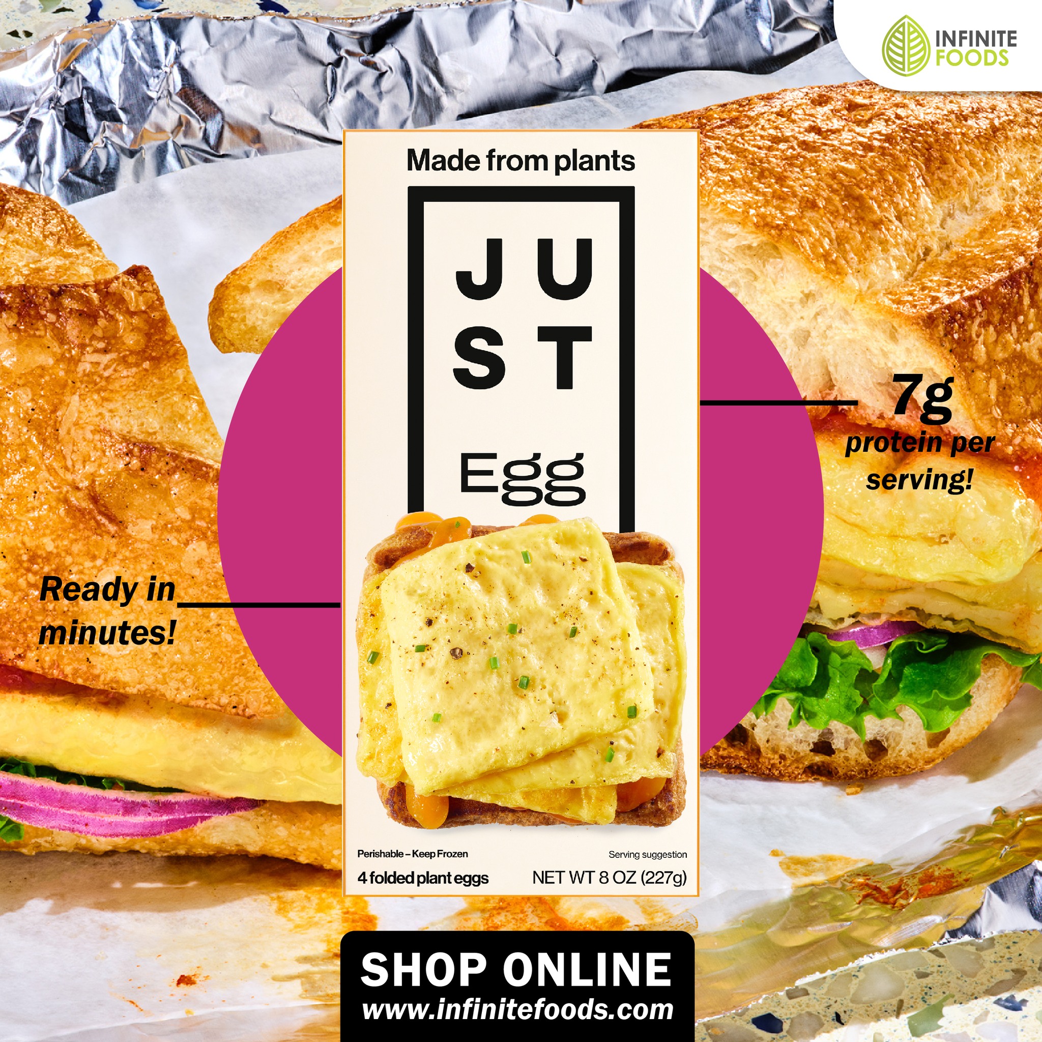 Infinite Foods - Toaster ready, 100% plant based and... | Facebook