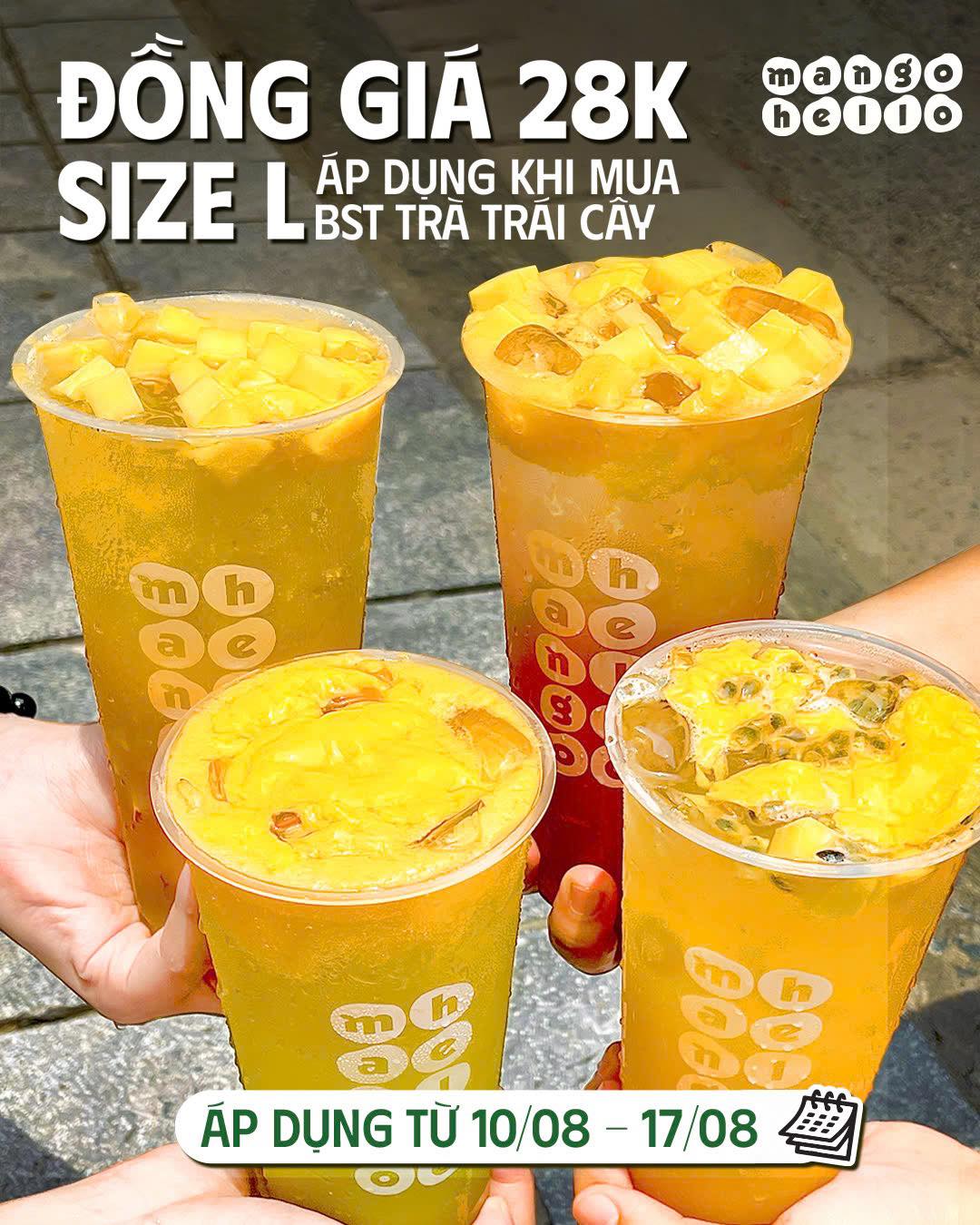 Mango Hello - 💥 DEAL NGON CHẠM NGÕ THÁNG 8 👉 Từ 10/8 đến... | Facebook