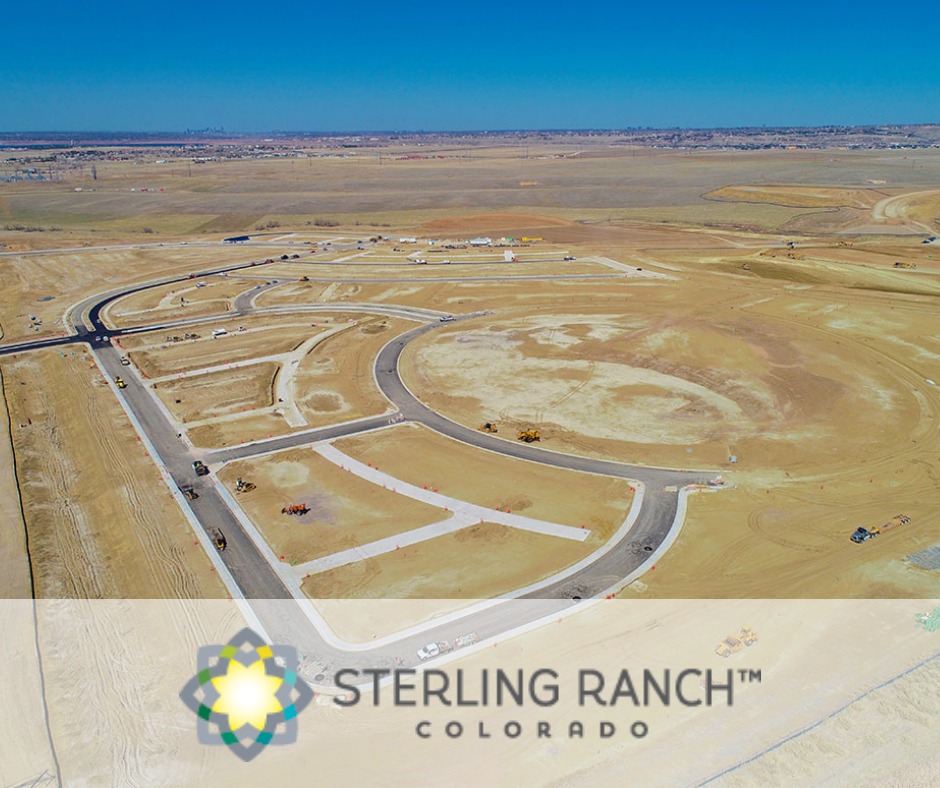 Sterling - This aerial photo from April 2021 captures the very early ...