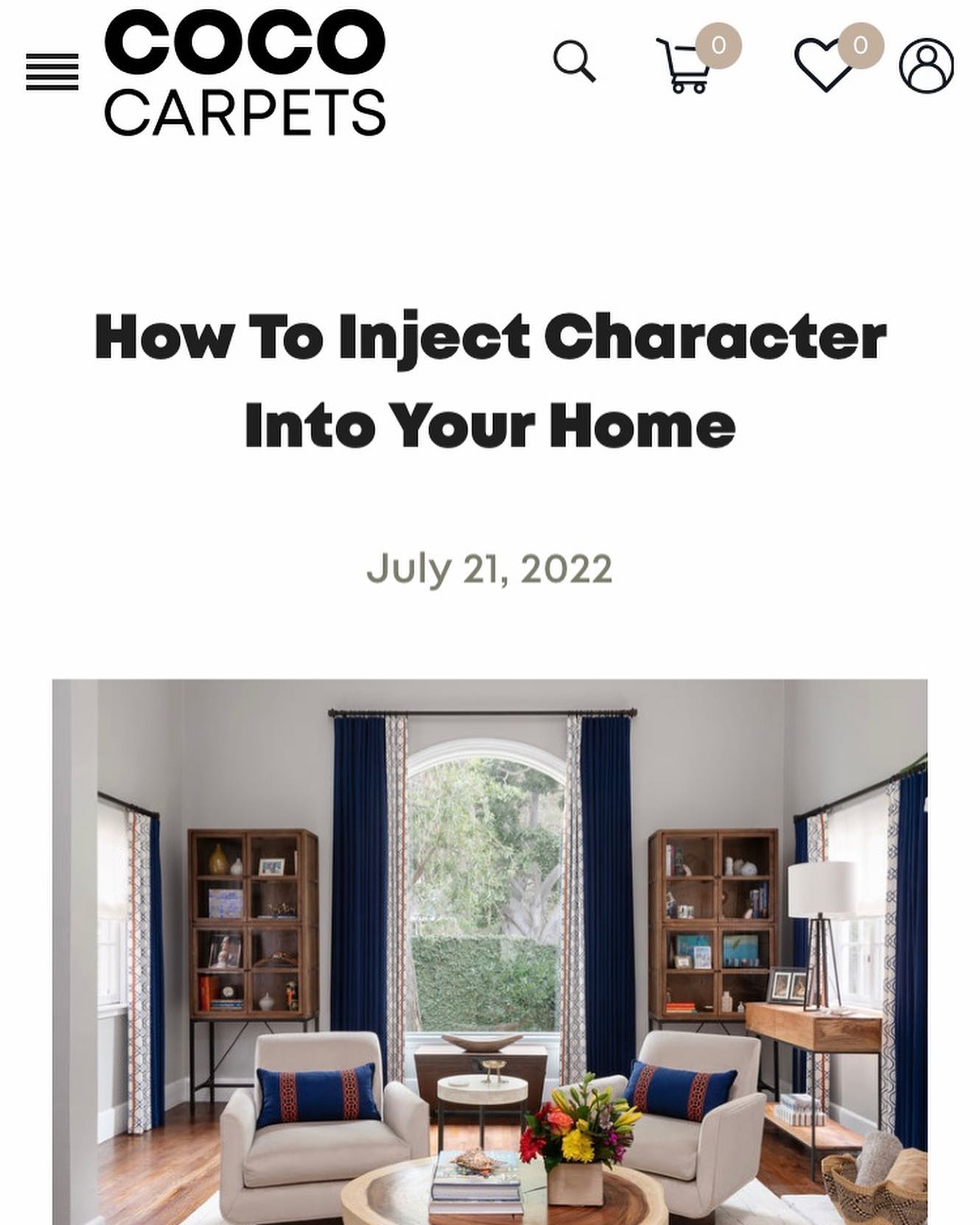 How to inject character into... - Amalia Gal Interior Design