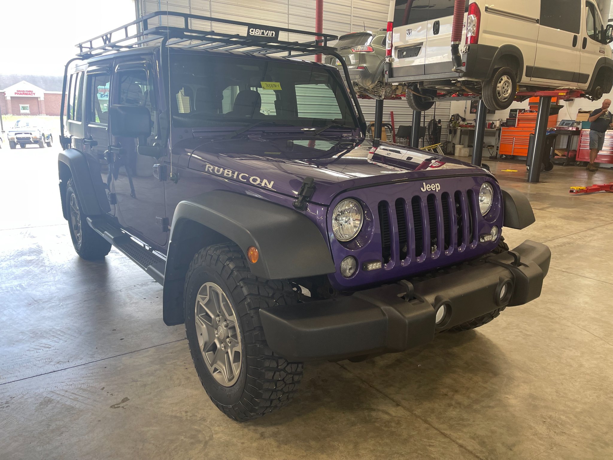 Postal Pete - 2017 Jeep Wrangler Unlimited Sport RHD in...