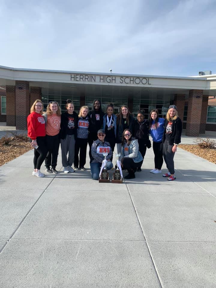 🖤🧡 We made it... - Herrin High School Tigerettes Dance Team
