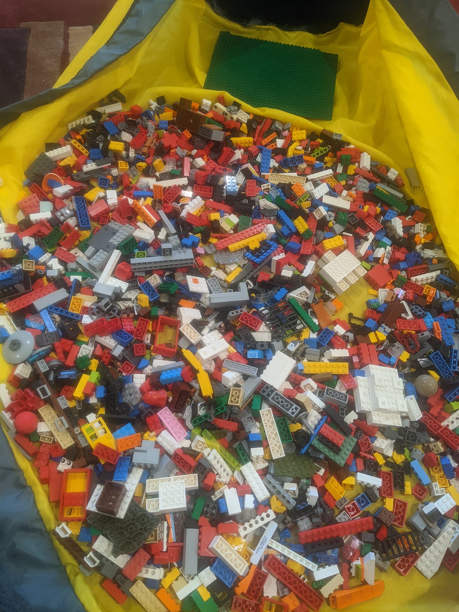 I have some lego to give away. I've washed it as its been in the