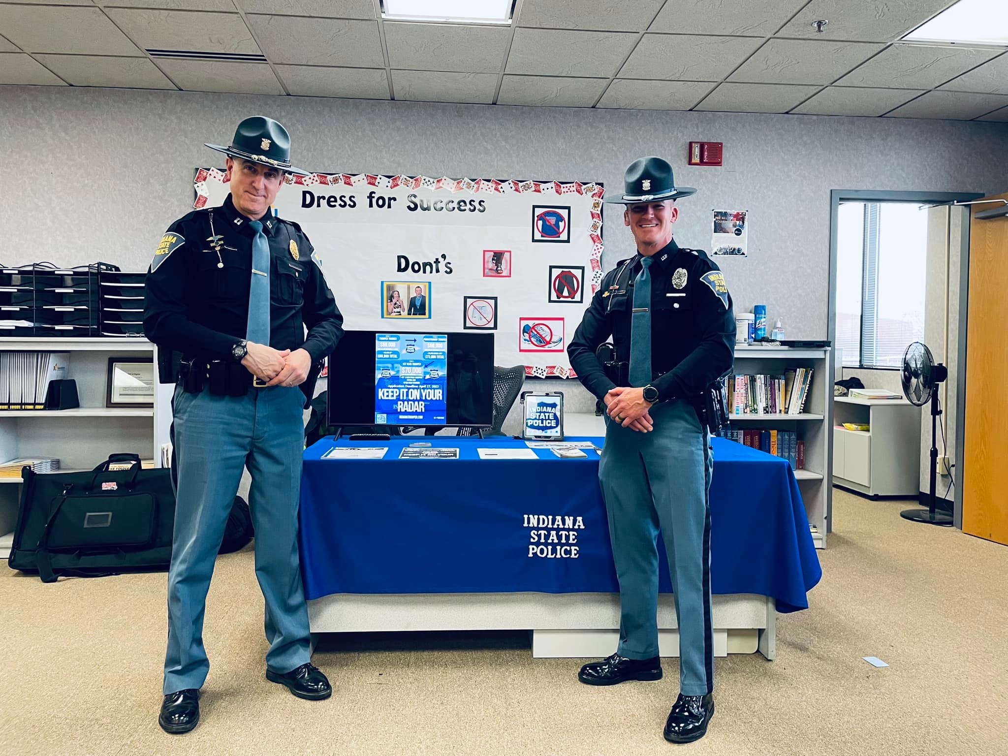 Captain Burke and Trooper Lee are attending the Transition Assistance ...