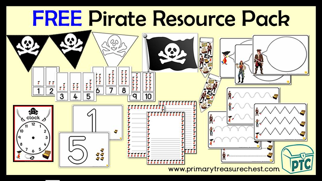 🏴‍☠‍ ☠️ Pirate... - Primary Treasure Chest Resources