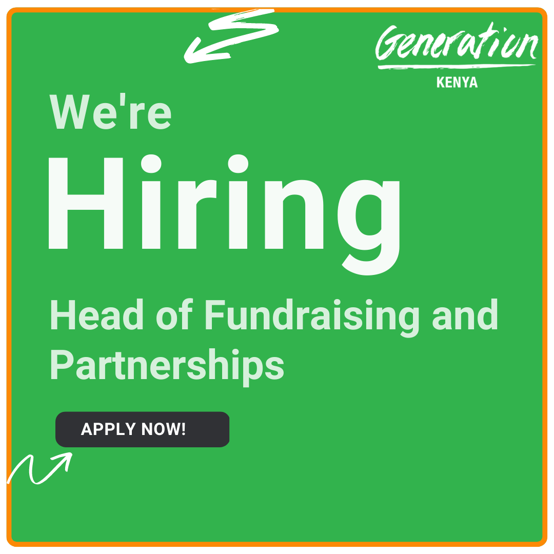Generation - 📣 JOB ALERT: Head of Fundraising and Partnerships position ...
