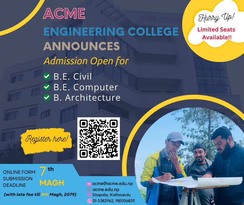 Re-entrance form open for BE... - Acme Engineering College | Facebook