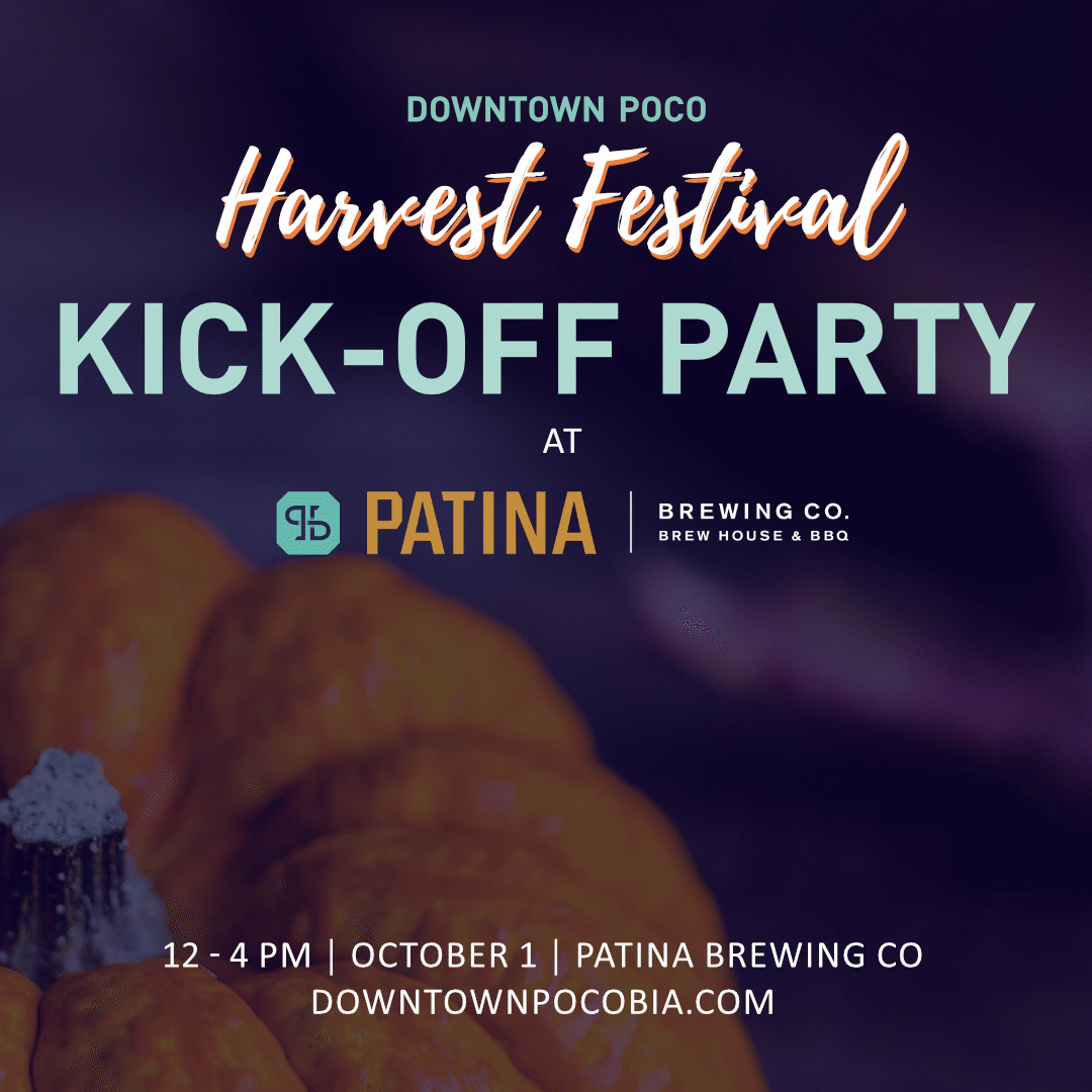 Join us for a party at Patina Brewing... - Downtown PoCo BIA