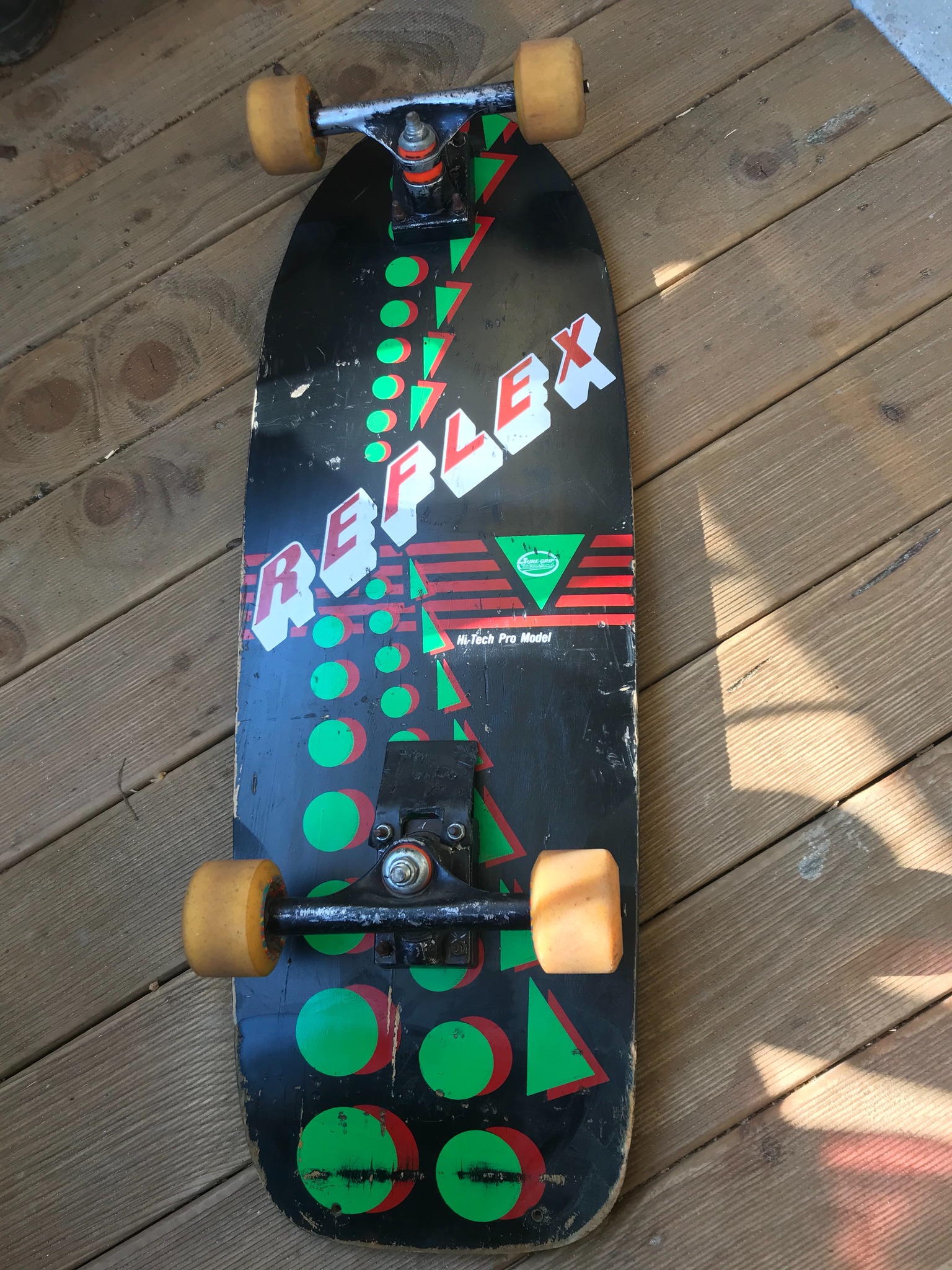 Vintage Sure Grip International skateboard