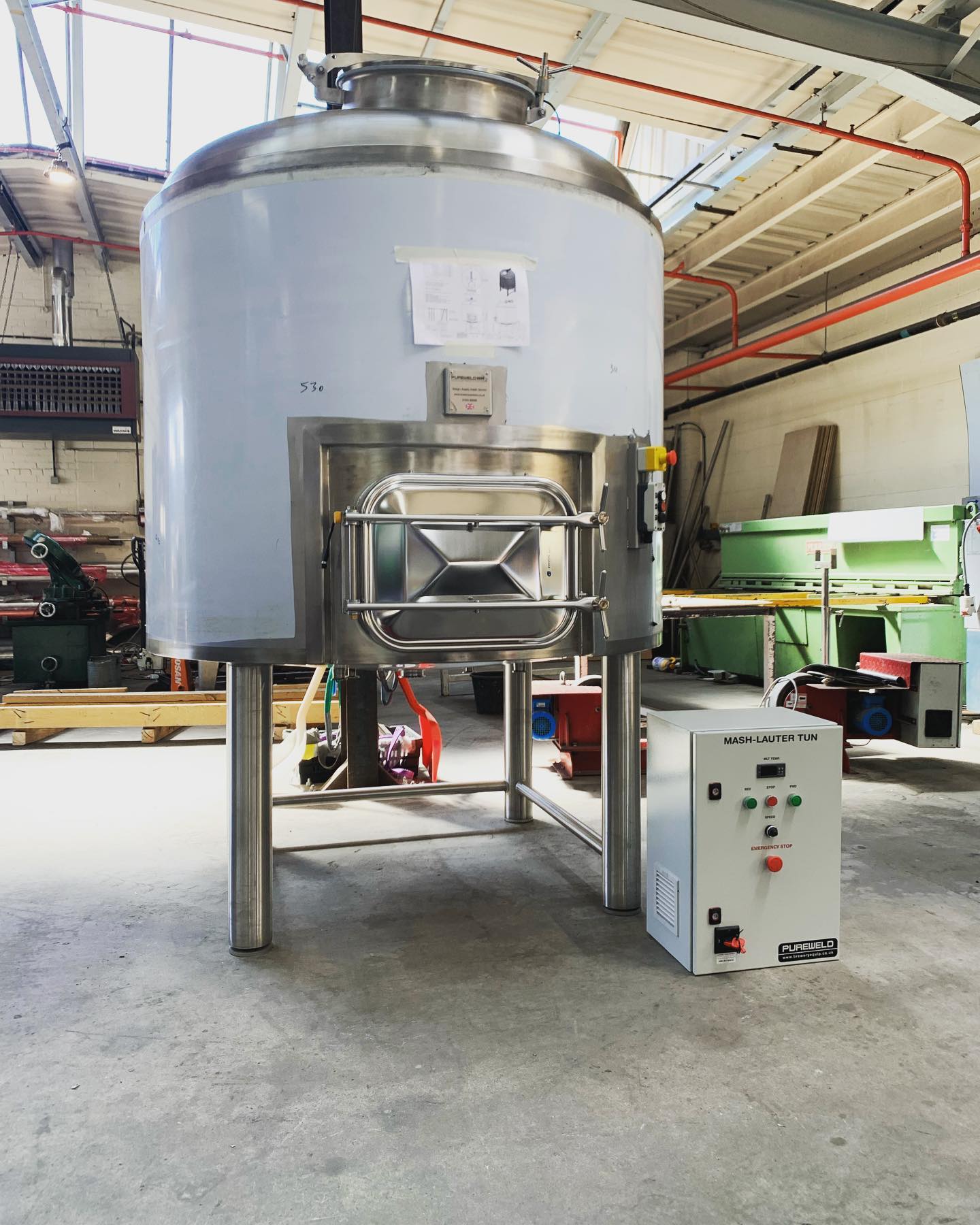MLT with control panel ready for... - Pureweld Stainless