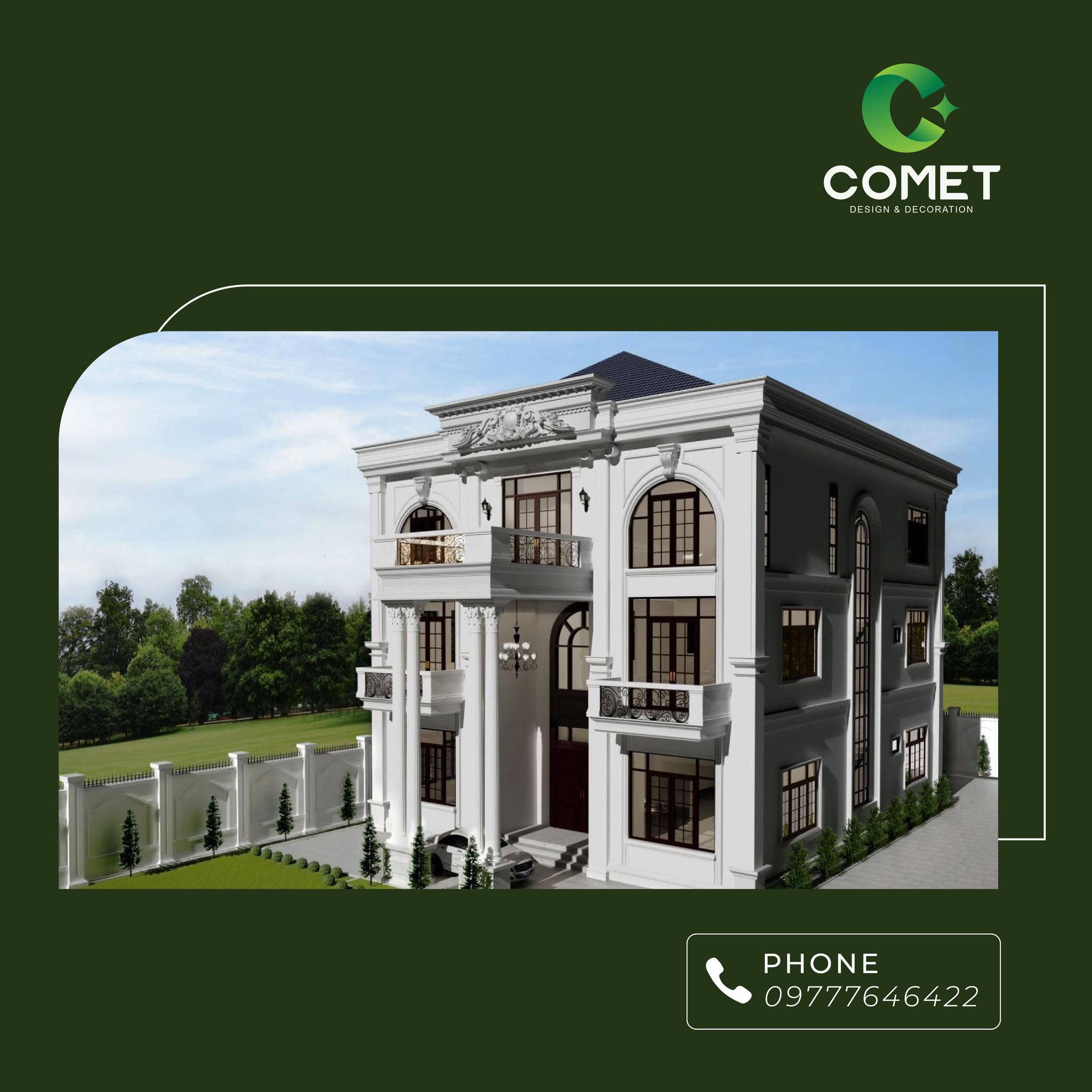 အိမ်တစ်လုံး တည်ဆောက်ဖို့... - COMET Design and Decoration