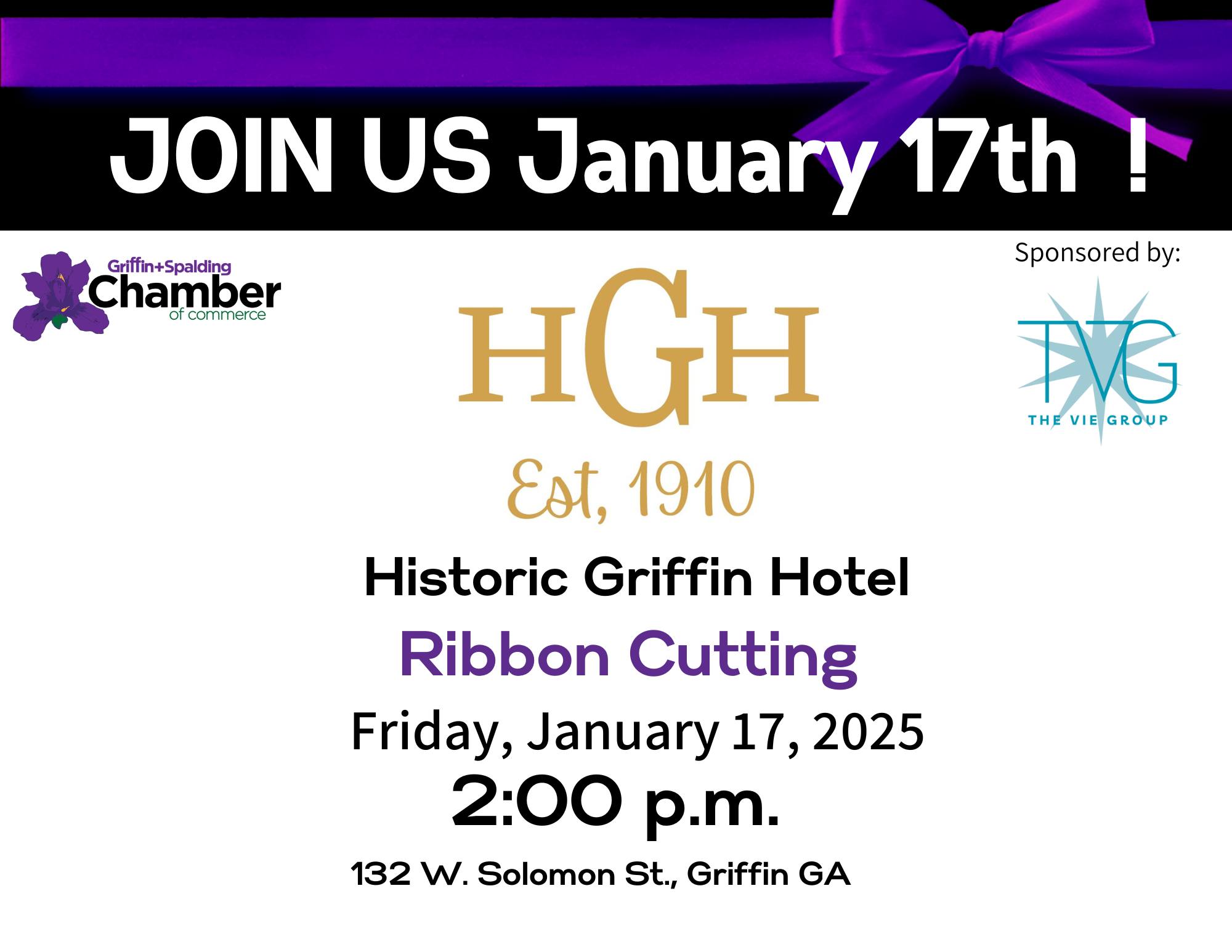 Historic Griffin Hotel Ribbon Cutting