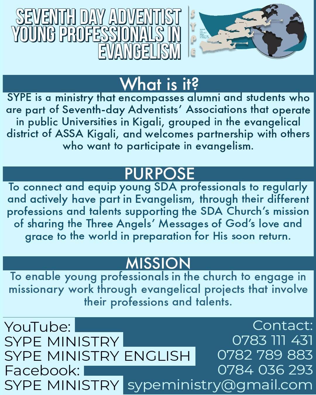 SYPE Ministry | Kacyiru