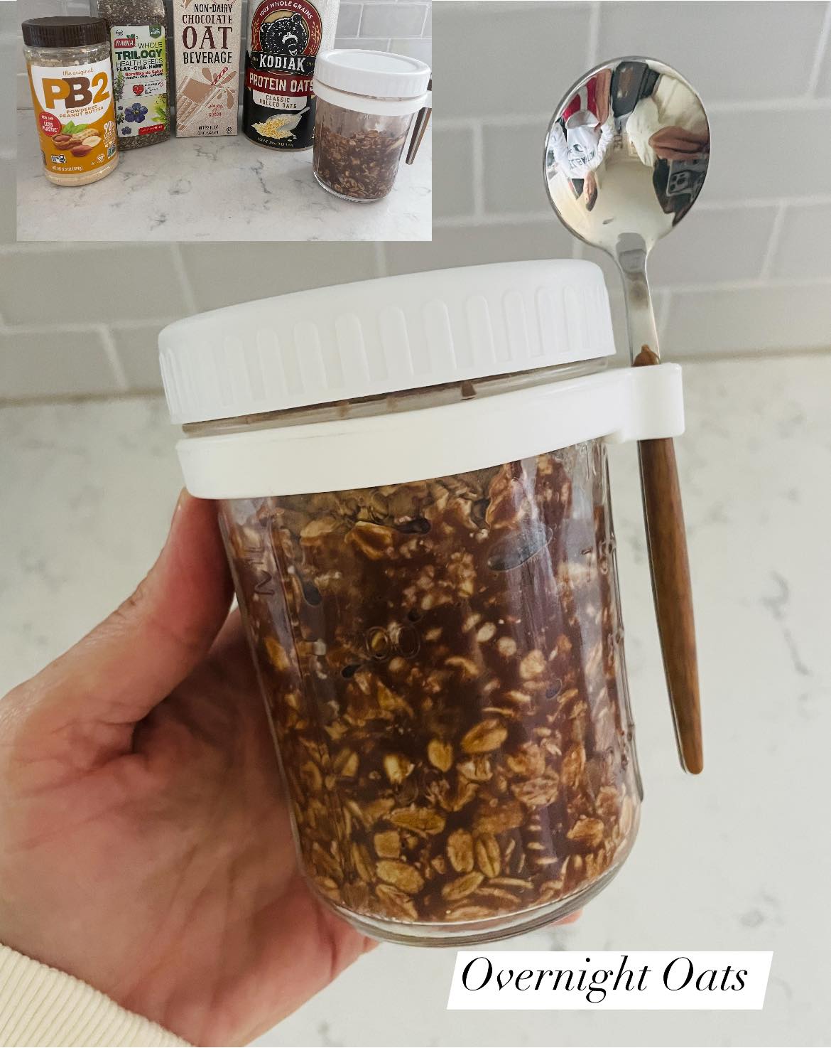 Super handy #ikea #ikeafinds #container #overnightoatsrecipe #overnightoatmeal