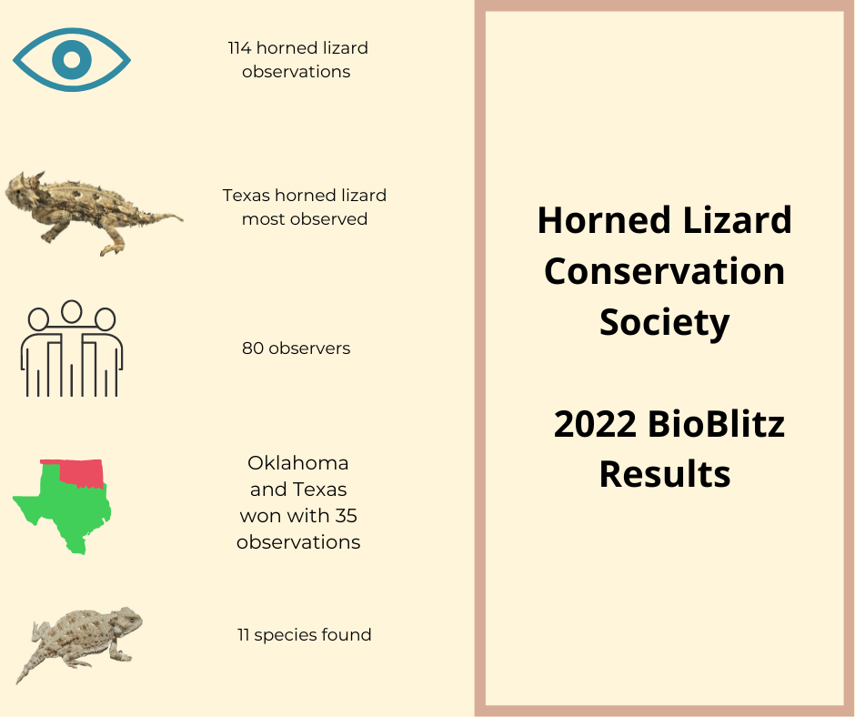 Horned Lizard Conservation Society - The results are in from last month ...