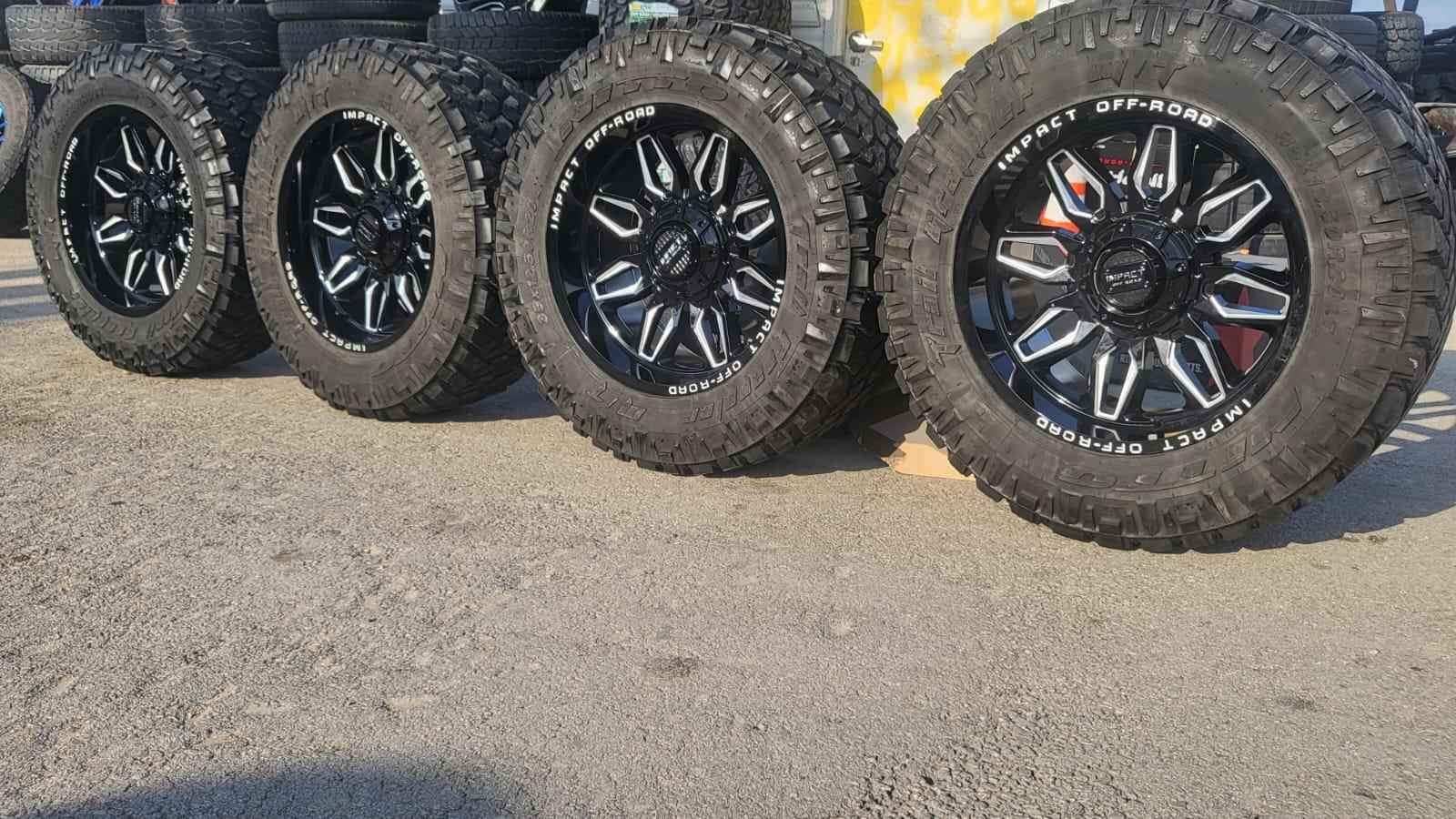 Set de rines nuevos 20X10 universales de 6 birlos 6X139/6X135 para ...