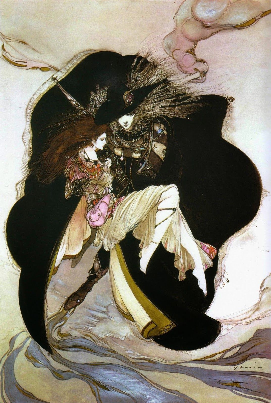Yoshitaka Amano (天野 喜孝, born 1952) is a Japanese visual artist