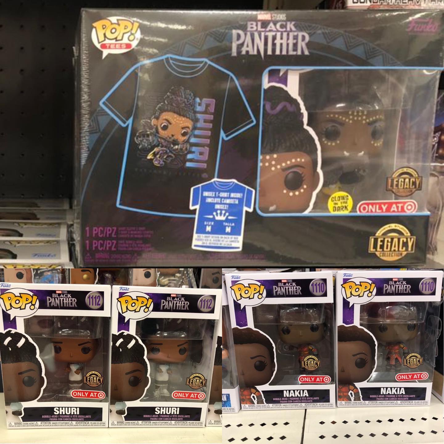 Figurine Funko T-shirt Black Panther Legacy Shuri Edition Limitée b