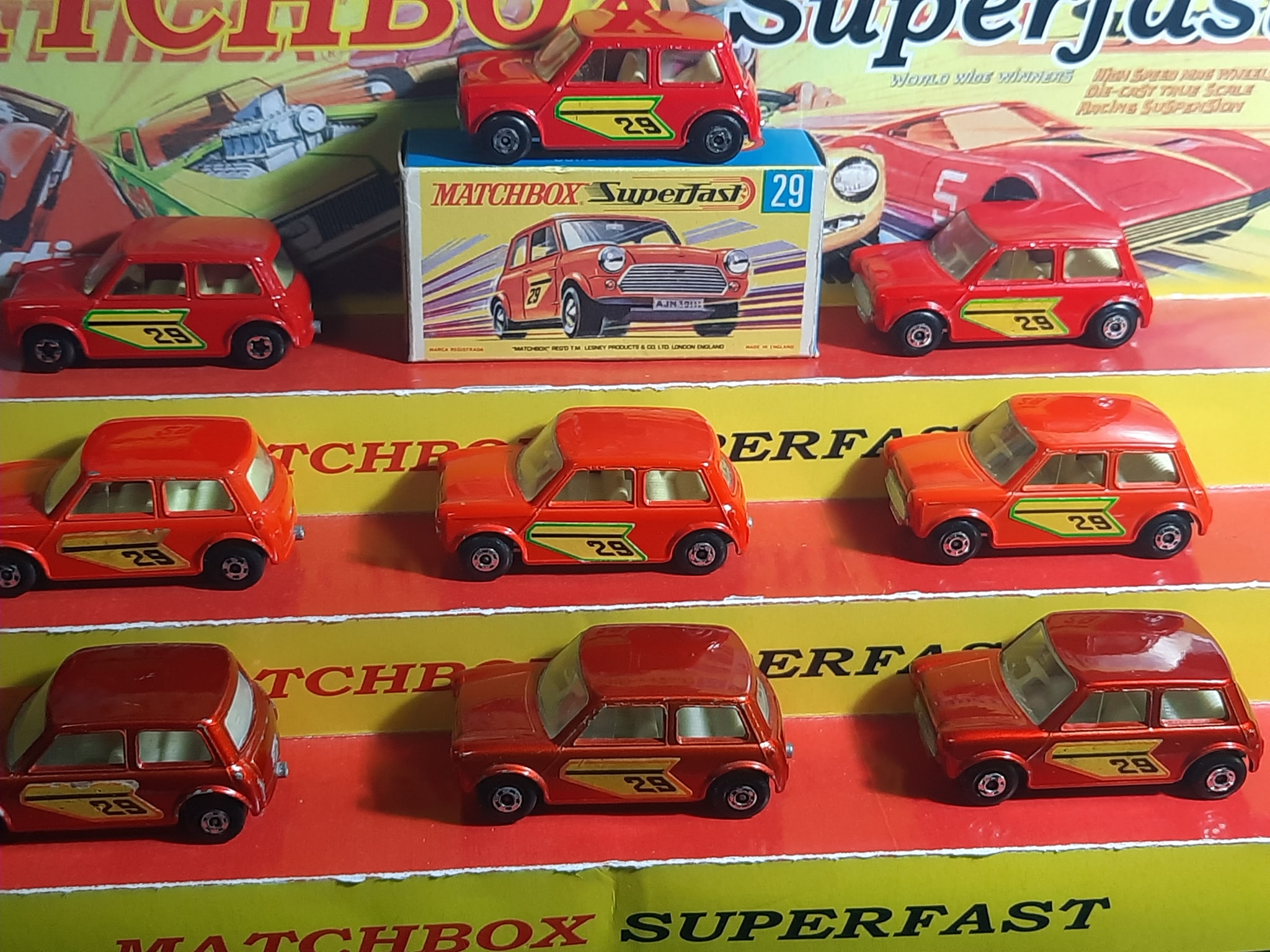 Matchbox - Lesney England No.29 - Racing Mini