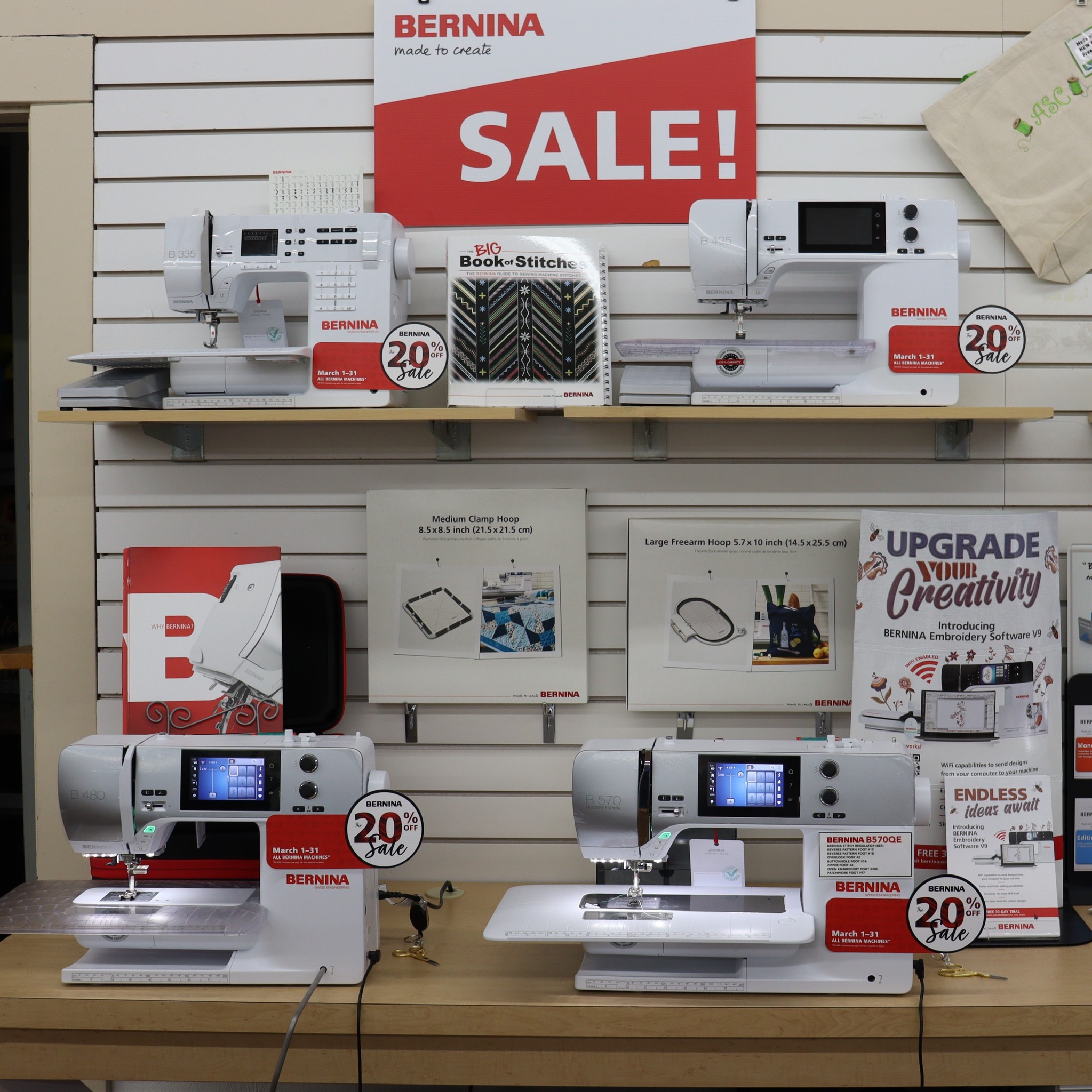 Our 20% OFF BERNINA SALE is in FULL... - Aurora Sewing Center | Facebook