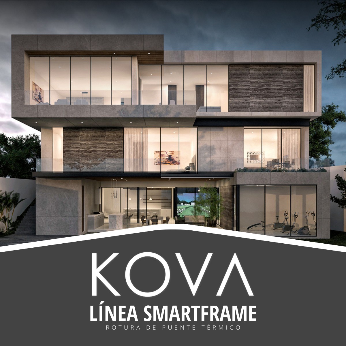 La Línea SmartFrame con RPT... - KOVA Tecnologia en ventanas | Facebook