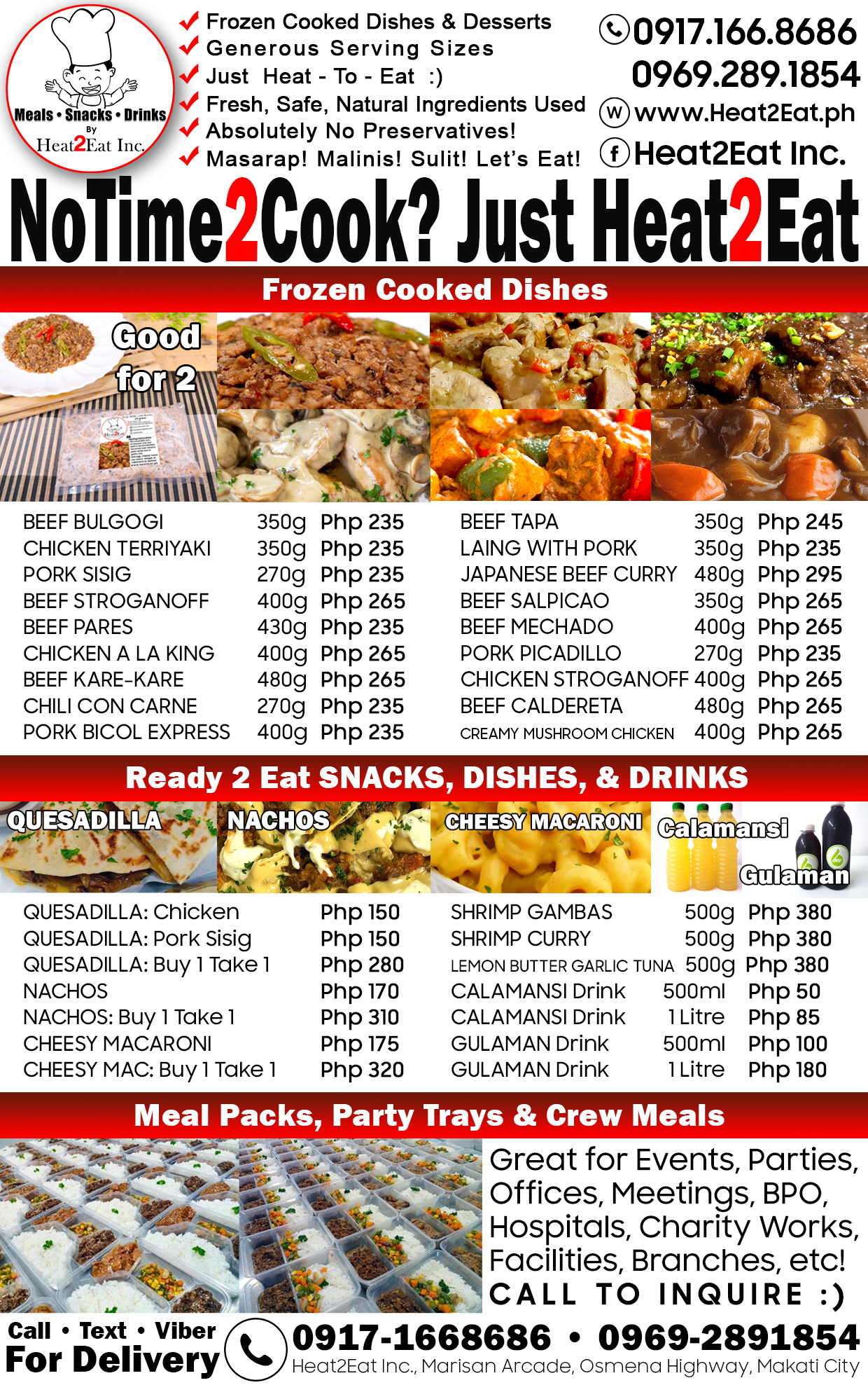 Heat2Eat Inc. | Makati