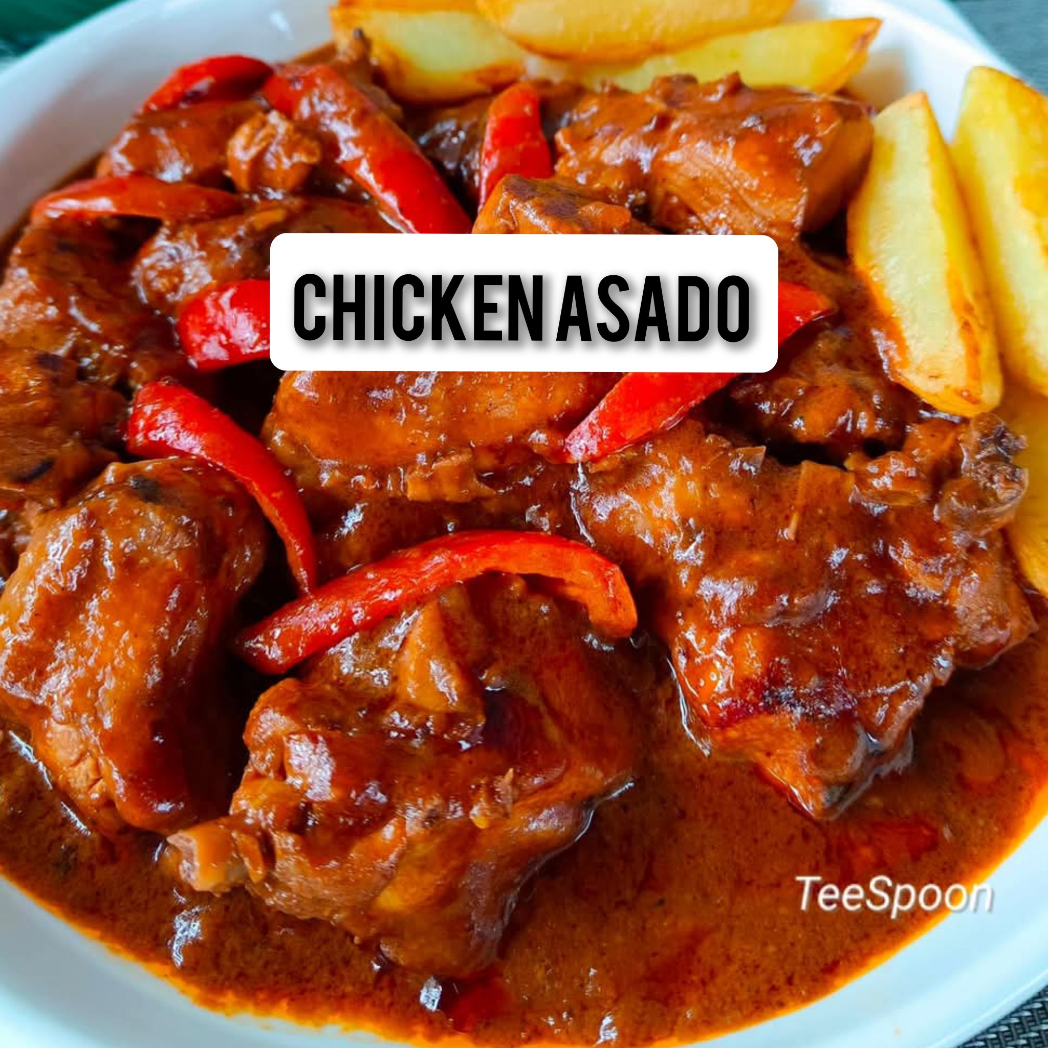 TeeSpoon - HOW TO COOK CHICKEN ASADO https://www.facebook.com/share/v