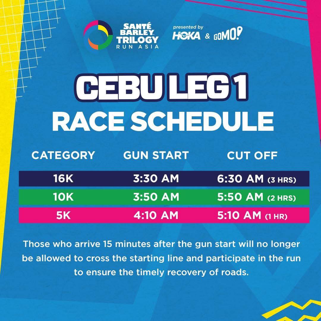 Dagan - 📣 RACE DAY REMINDERS 🏃🏽‍♂️ 2025 Trilogy Run Asia - Cebu Leg 1 🗓 ...