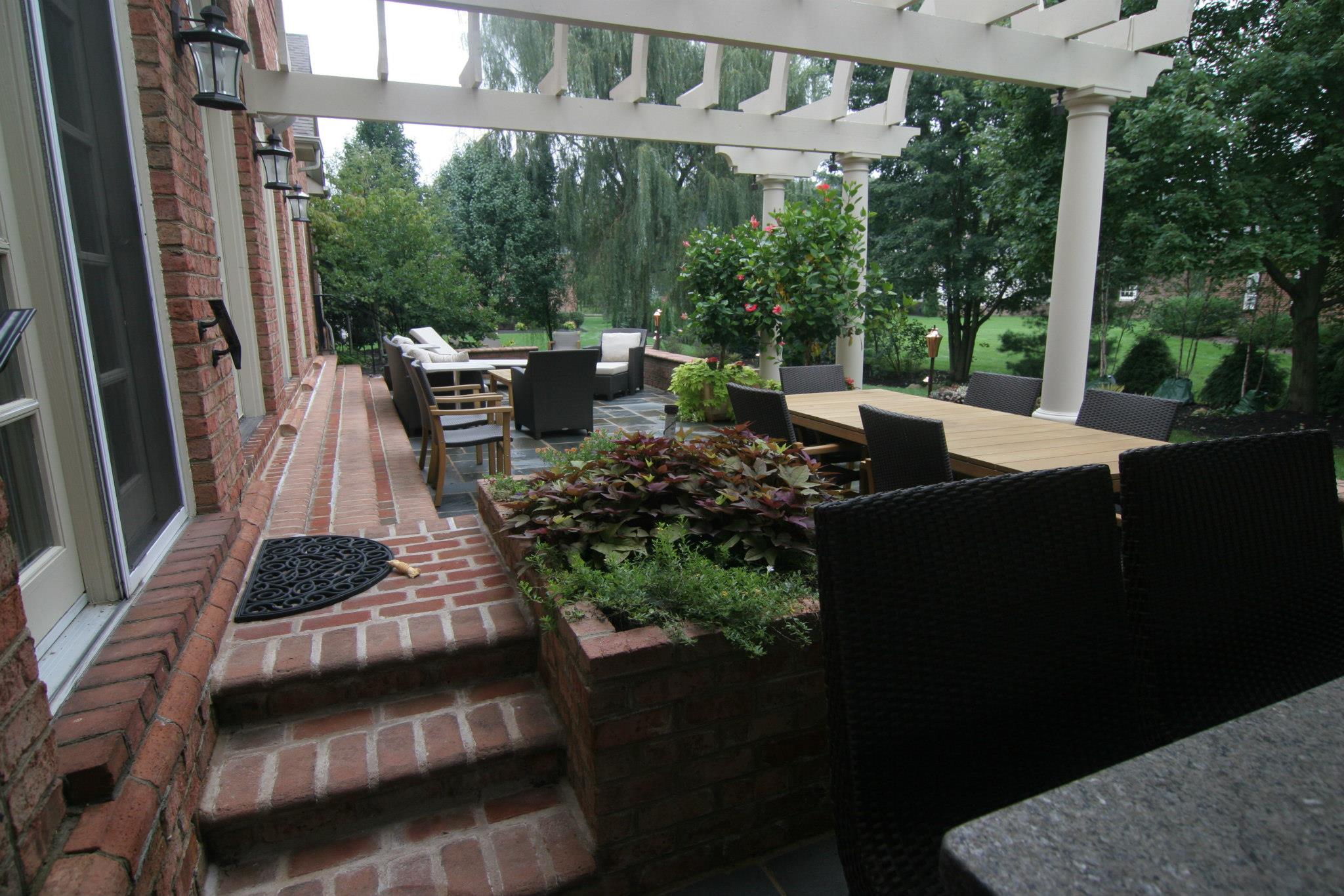 Beautiful patio design by our friend... - All Seasons Spas