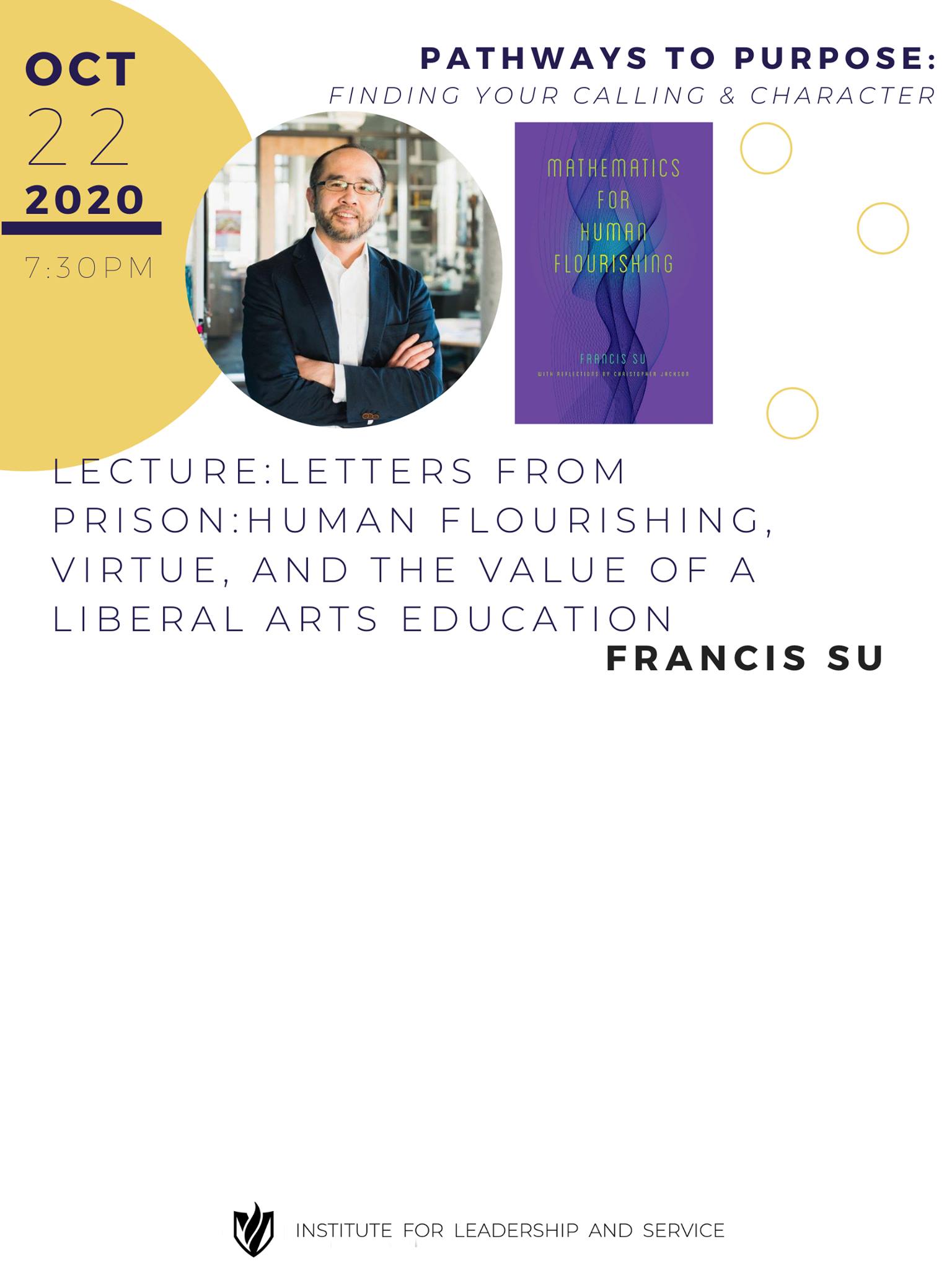 Pathways Lecture: Letters From Prison - Francis Su