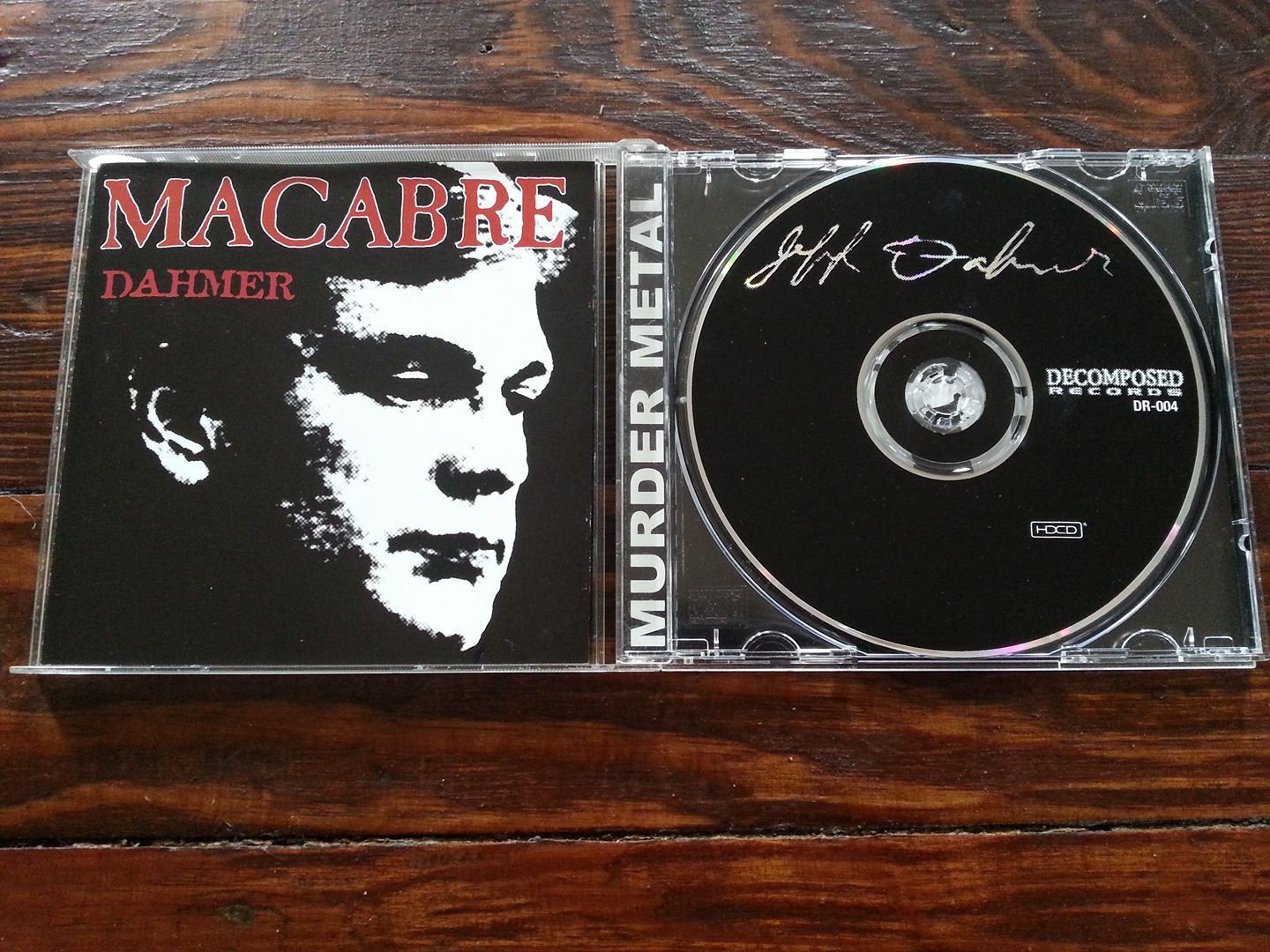 Macabre's Dahmer album 25th anniversary vinyl re-issue