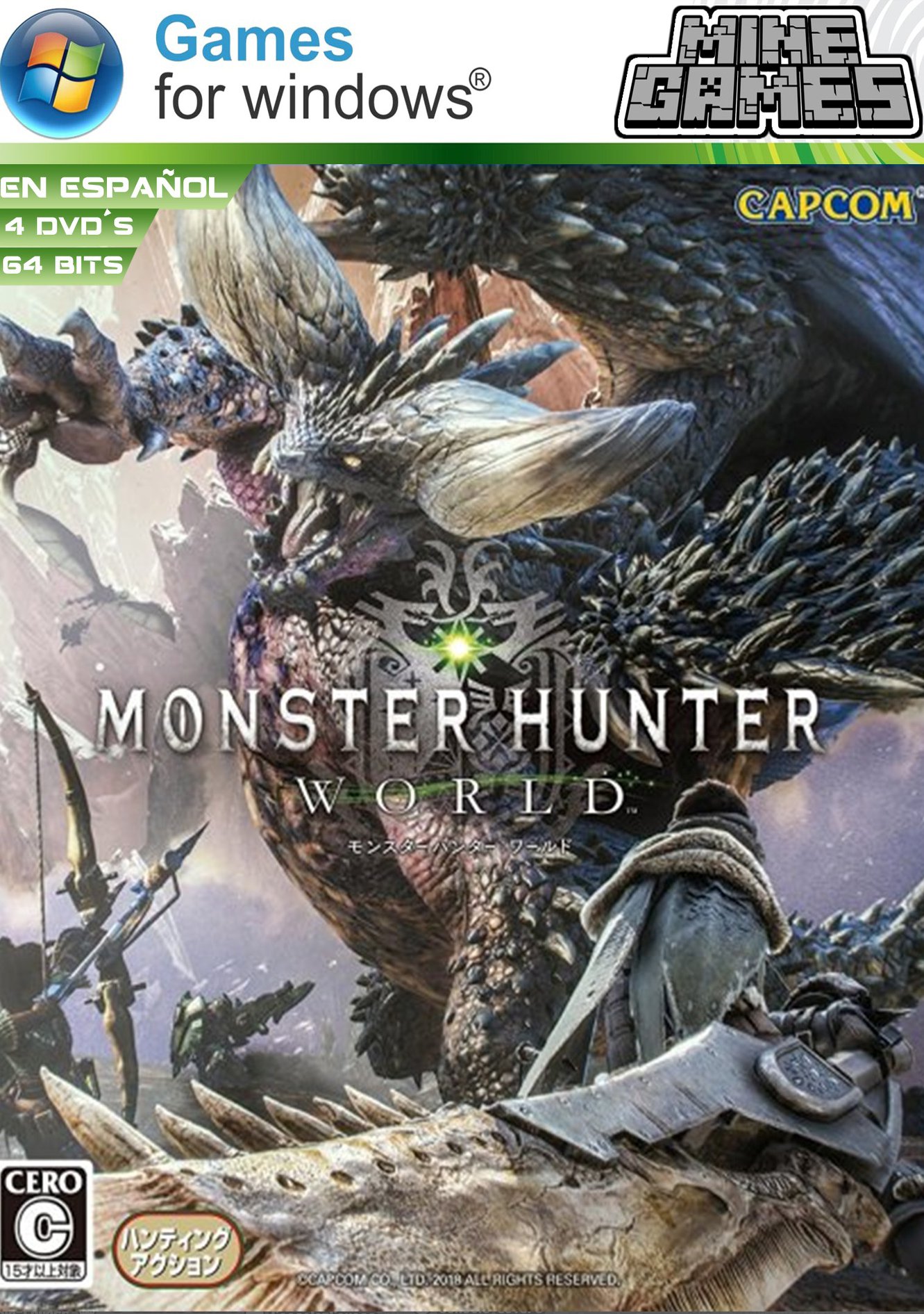 MINE GAMES - Monster Hunter World PC Requisitos Mínimos:... | Facebook