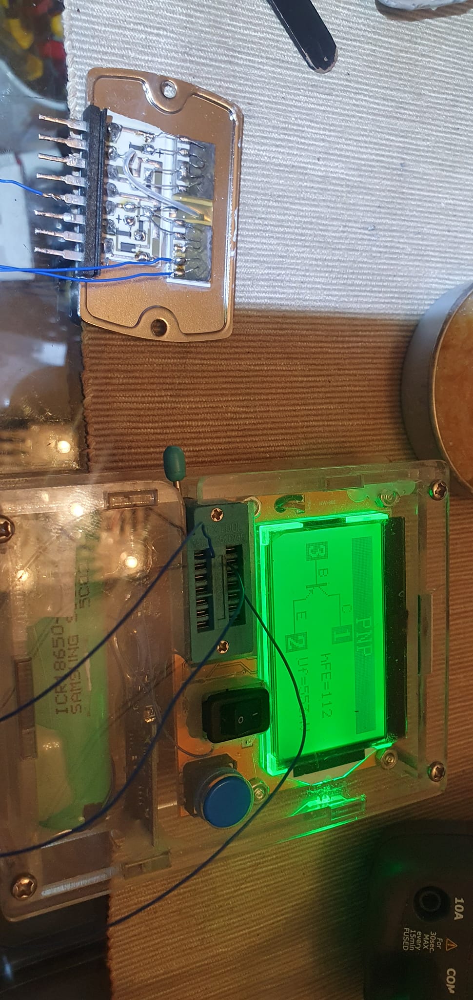 Repairing Optonica SM-1510 amplifier's final stage module IC