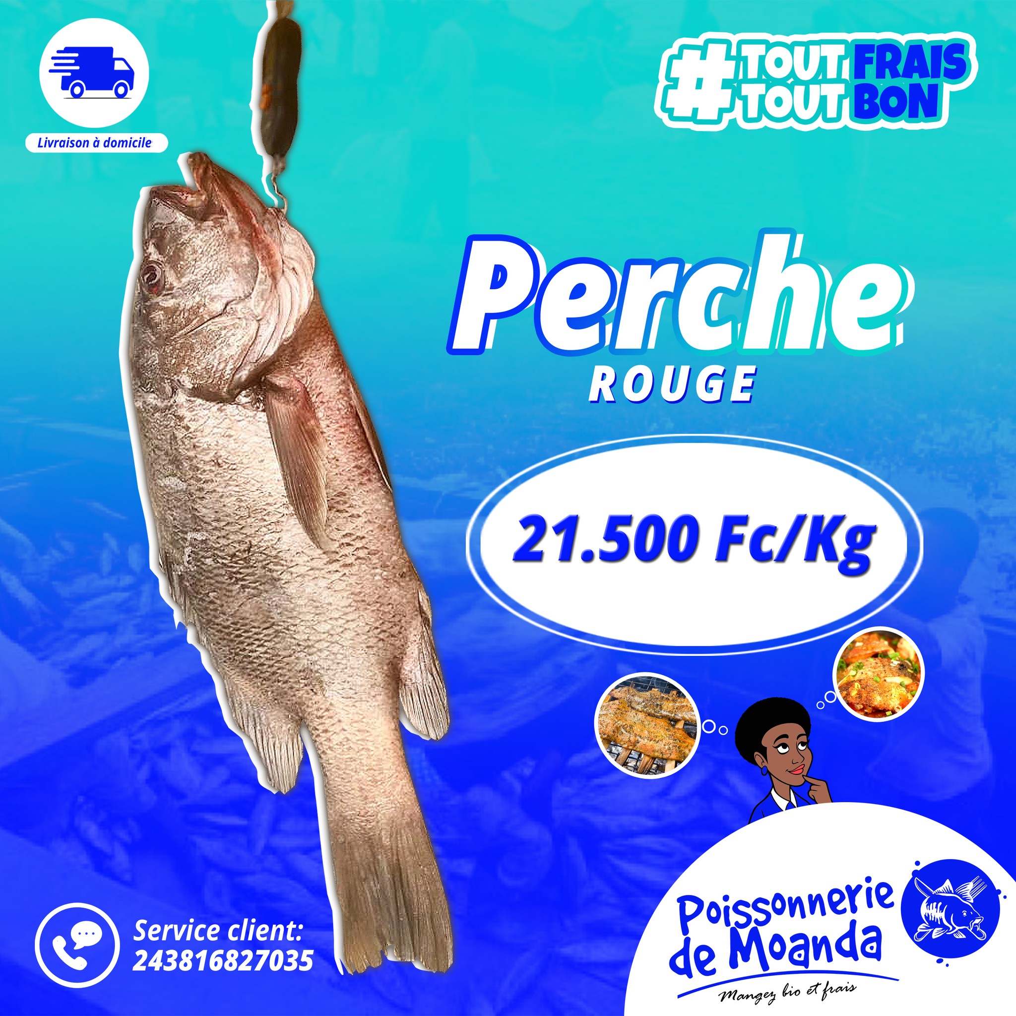 Poisson de Moanda | Kinshasa