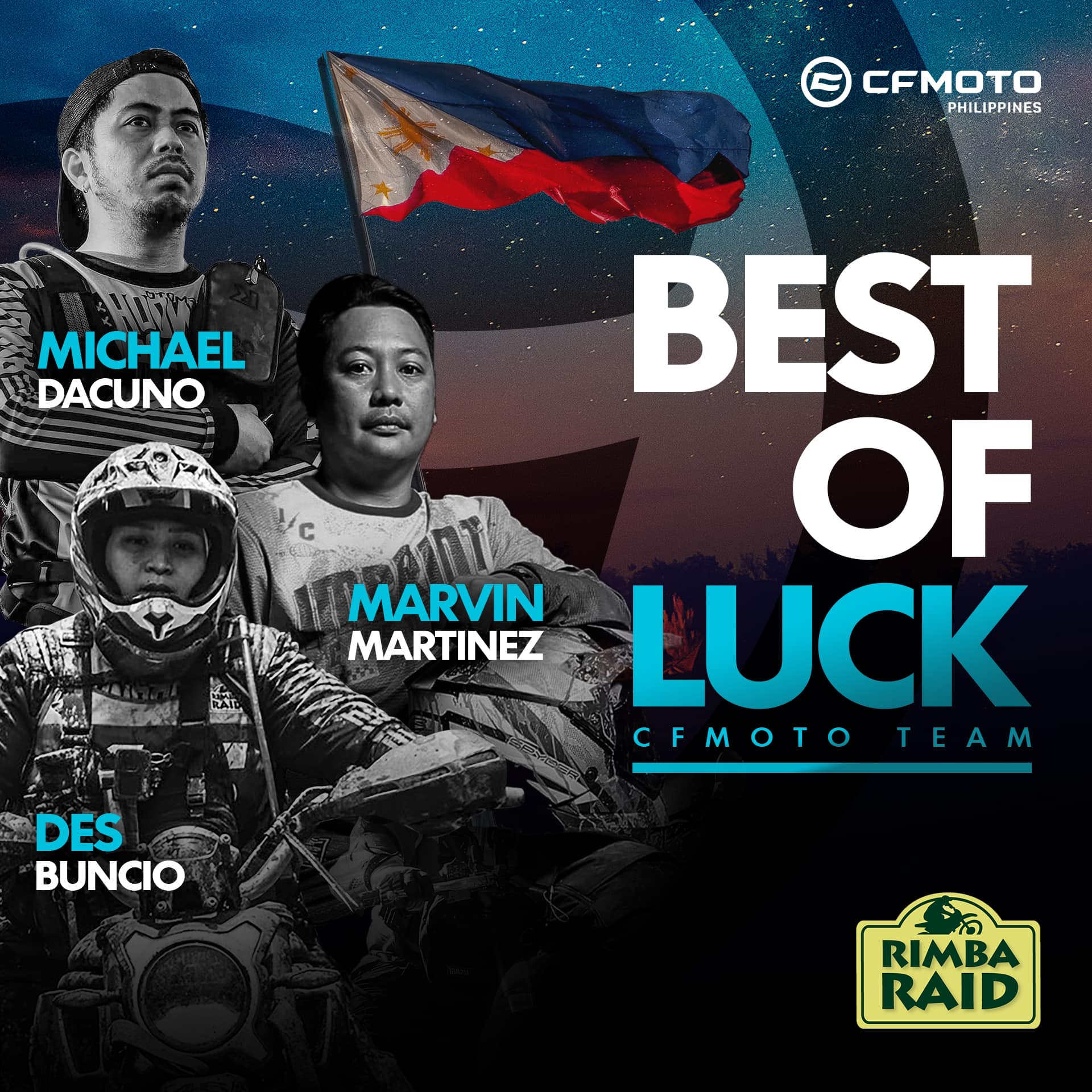 CFMOTO - Wishing the CFMOTO team an adrenaline-fueled journey and ...