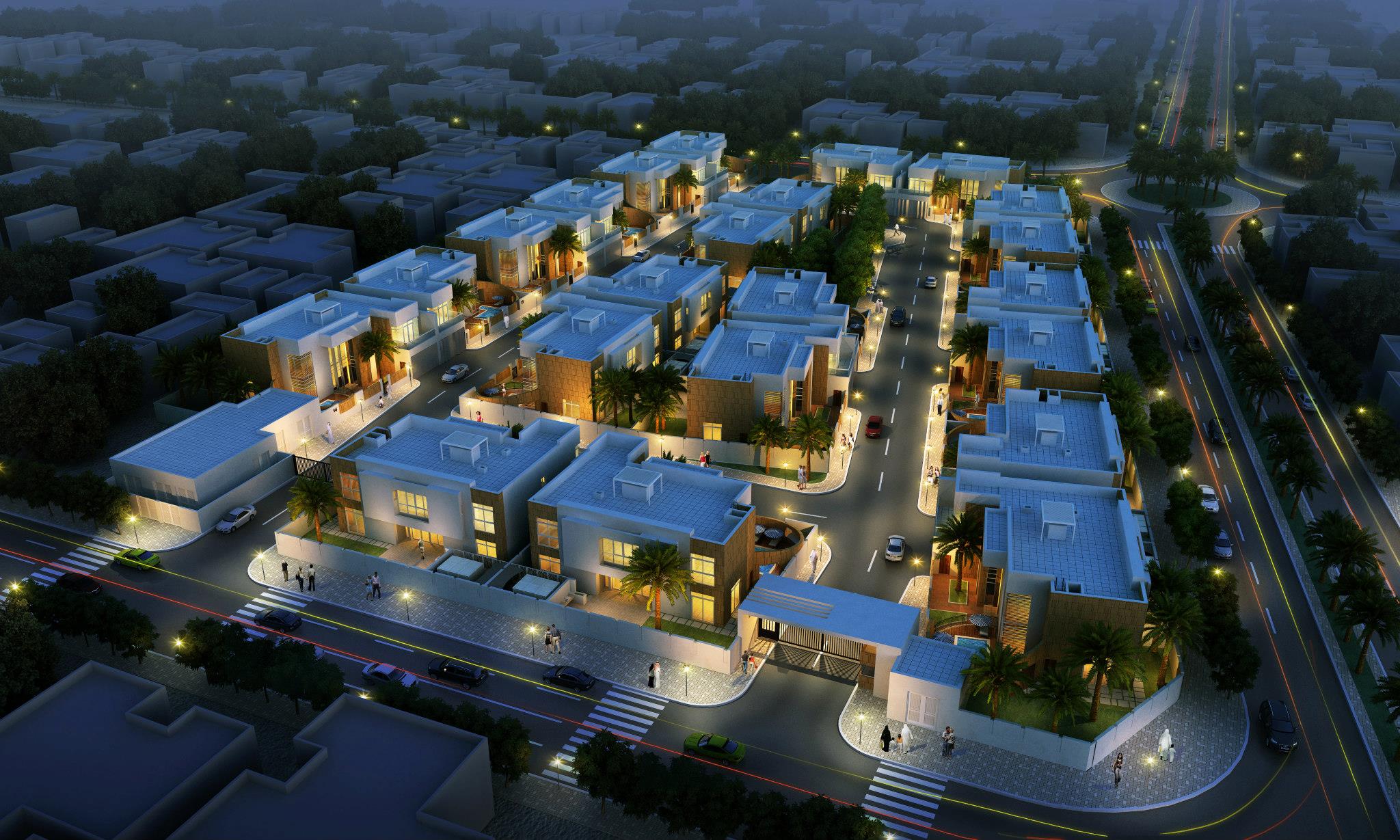 UNii Design - Modern villa complex, Doha, Qatar Located in a prime ...