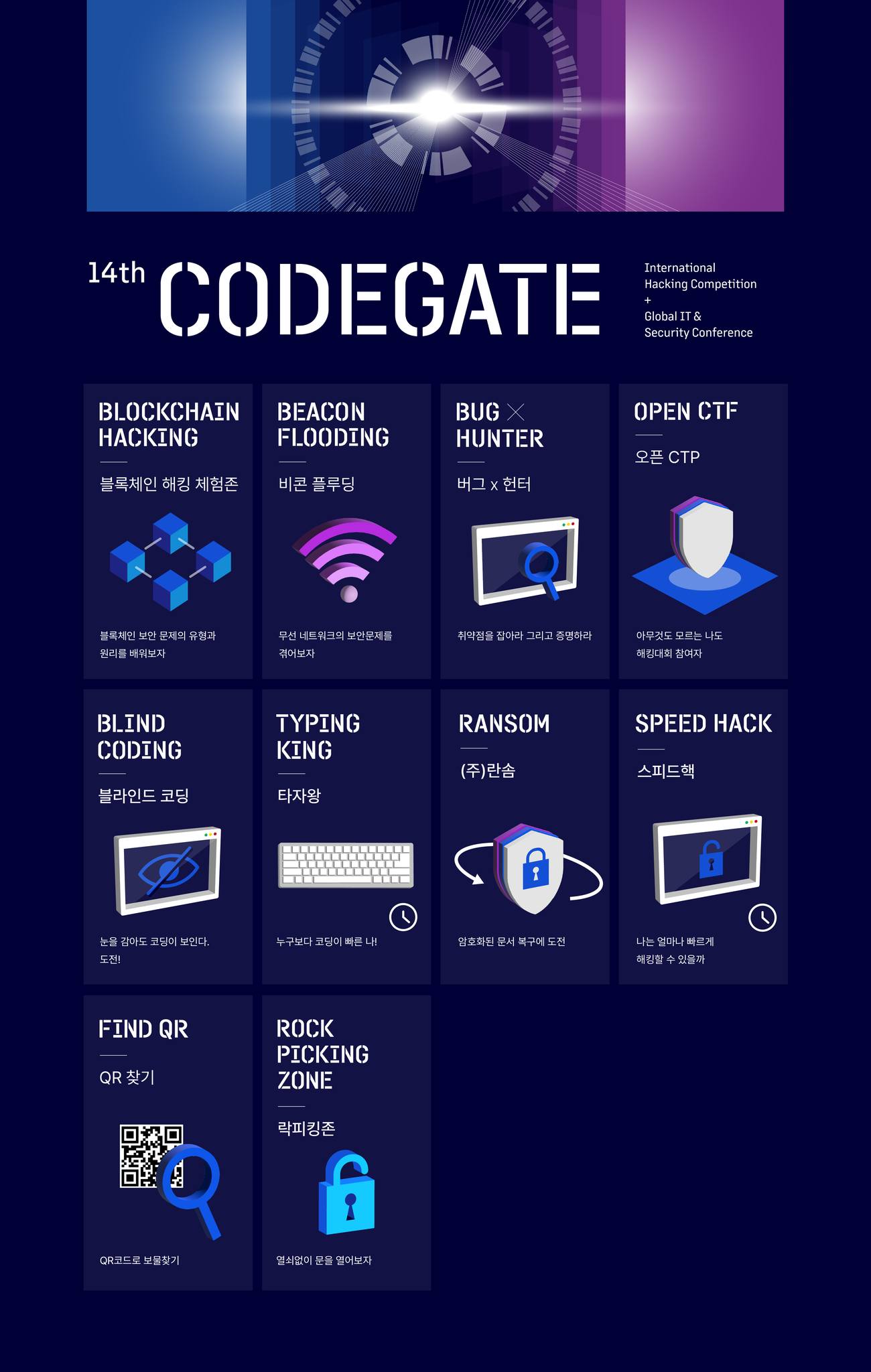 [14th 코드게이트2022 홈페이지 오픈]... - 코드게이트/Codgate Security forum | Facebook