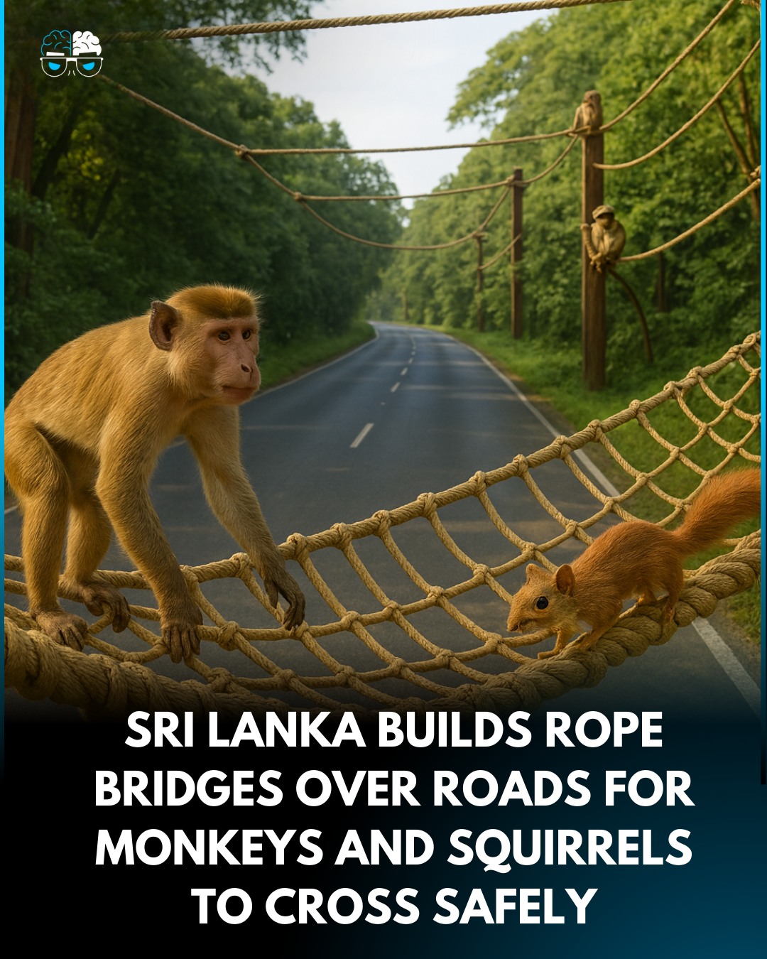 Factology - Sri Lanka Builds Rope Bridges To Save Wildlife Lives Wild ...