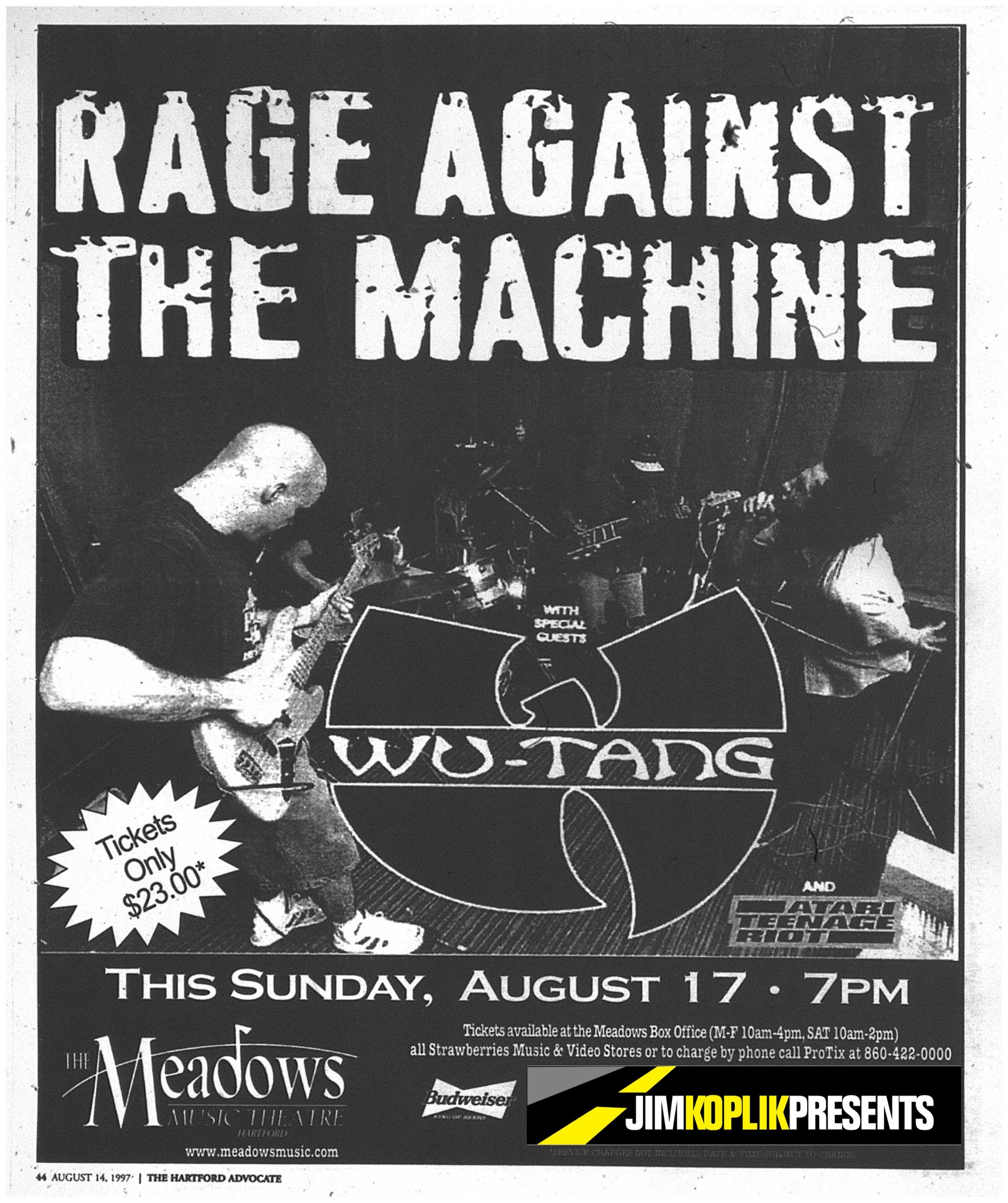 It's #TicketStubTuesday!🎟 Who remembers when Rage Against The