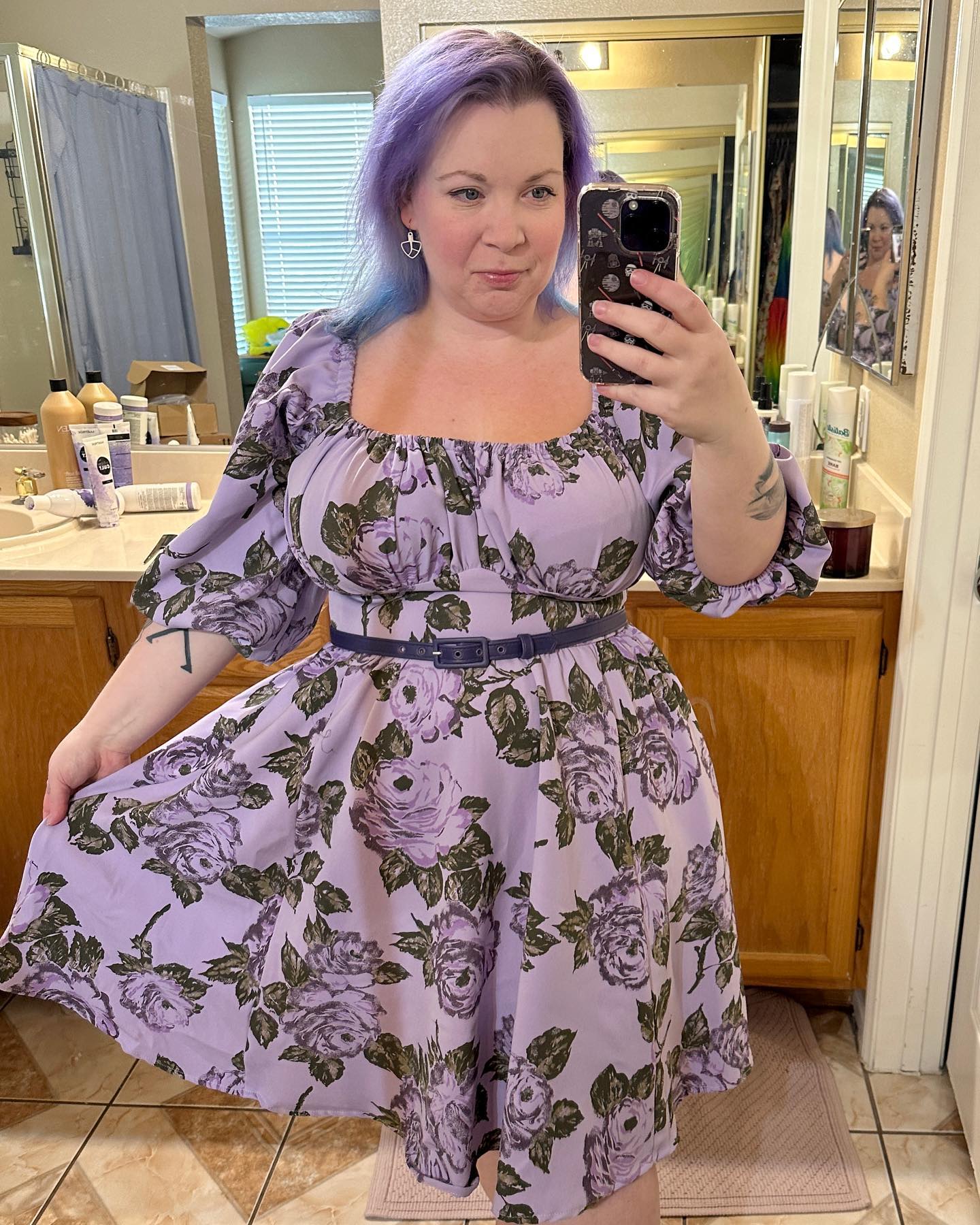 open lace back dress Princess Lavender Maxi Gown - Lavender Purple